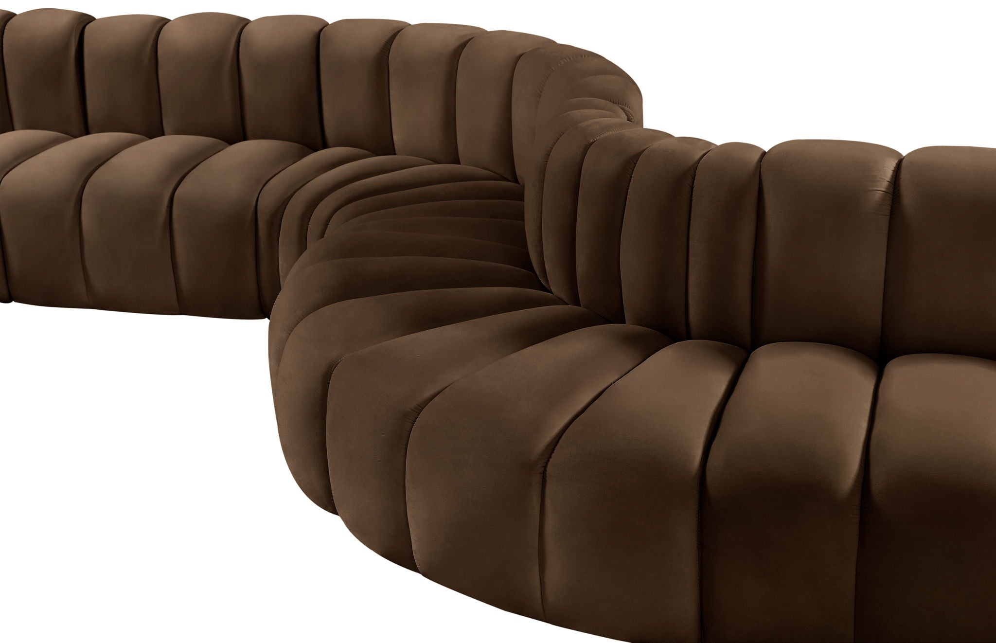 Arc - Velvet 6 Piece Modular Sofa
