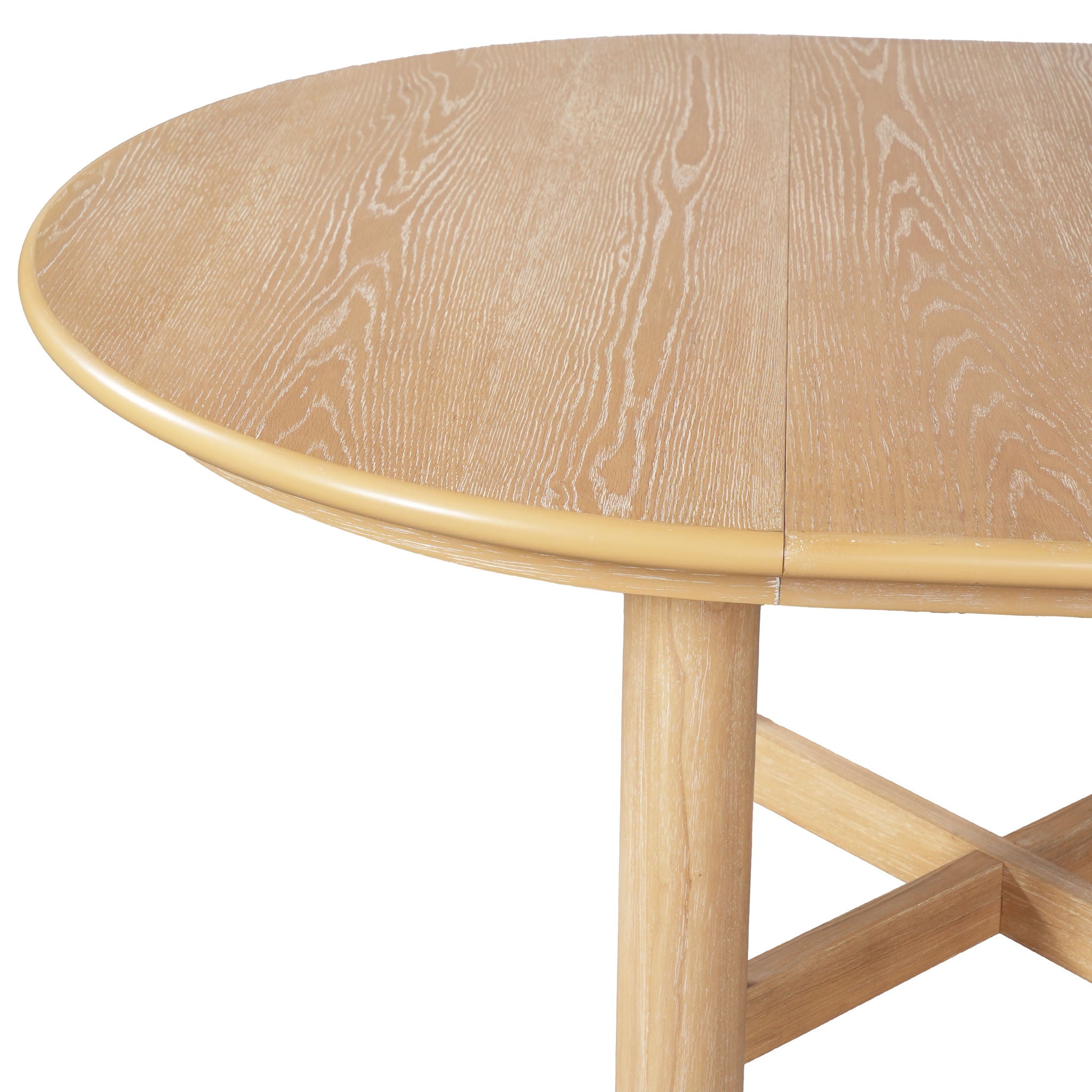 Extendable Oval Dining Table With Leaf