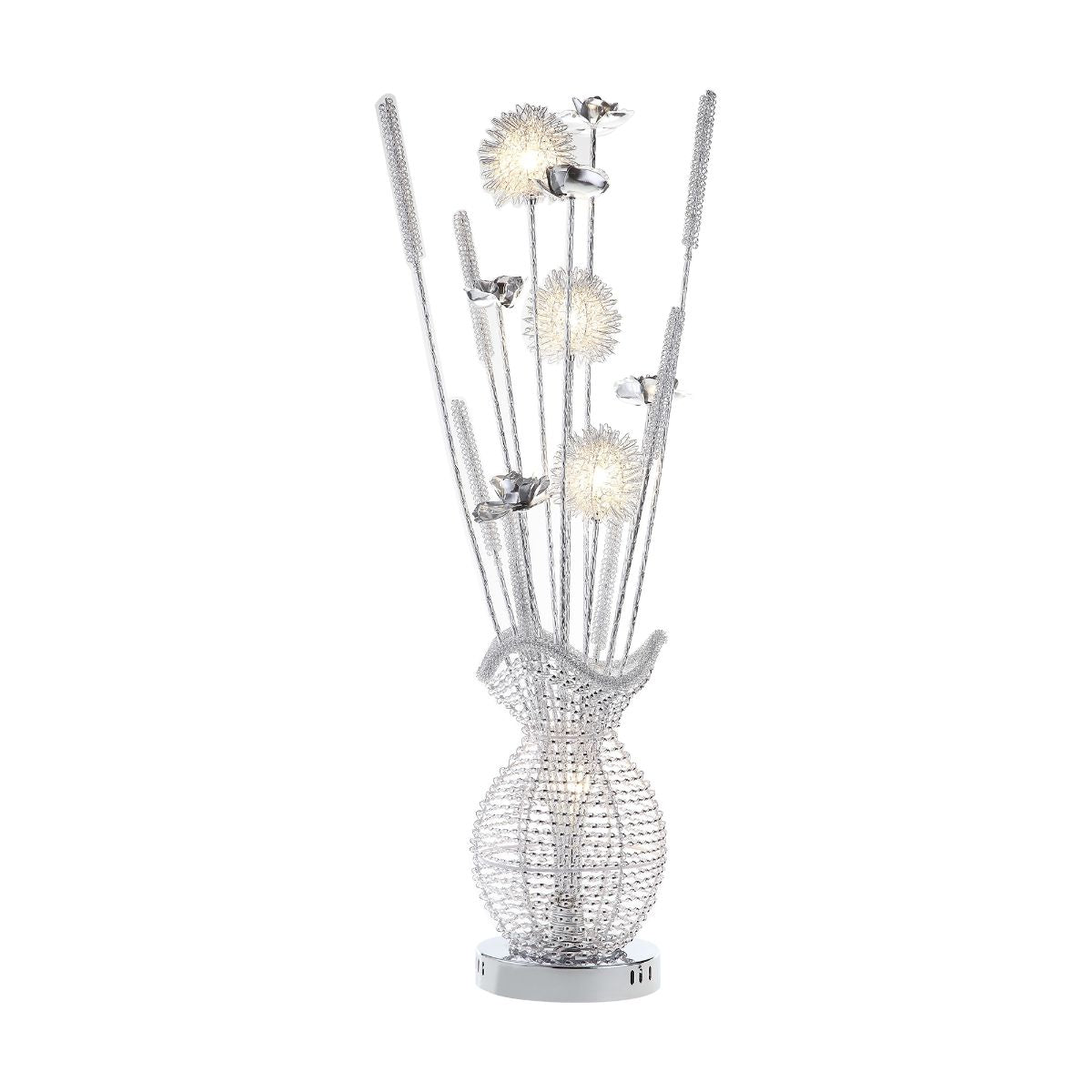 Bellflower - Table Lamp - Silver