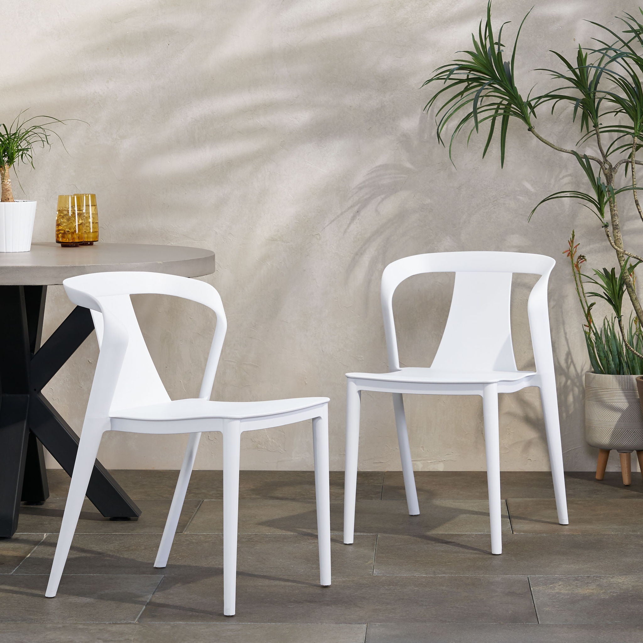 Orchid - Chair (Set of 2) - White