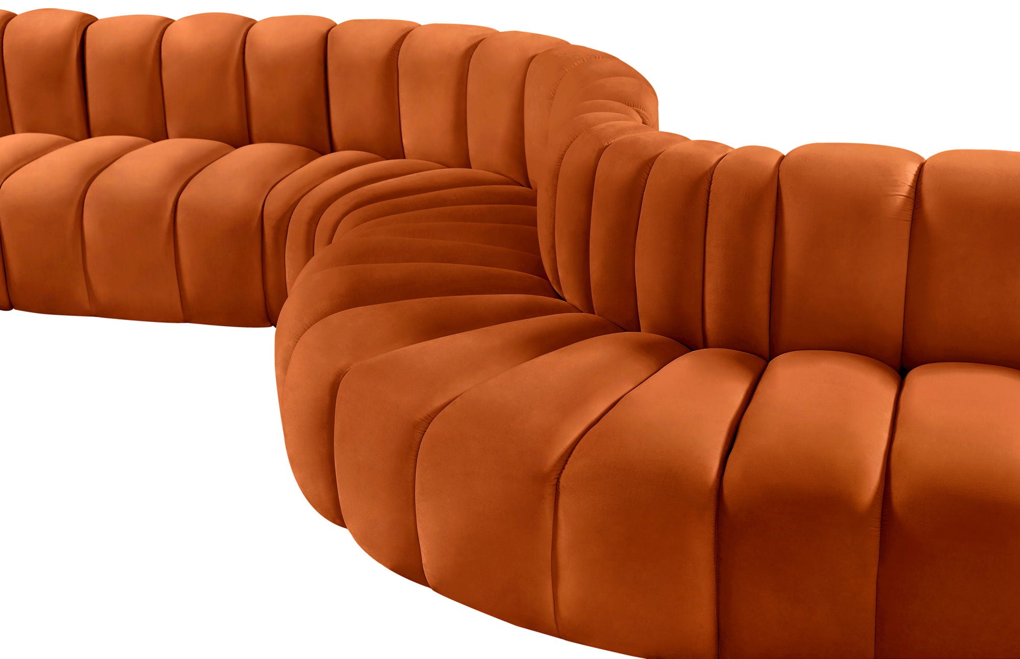 Arc - Velvet 6 Piece Modular Sofa