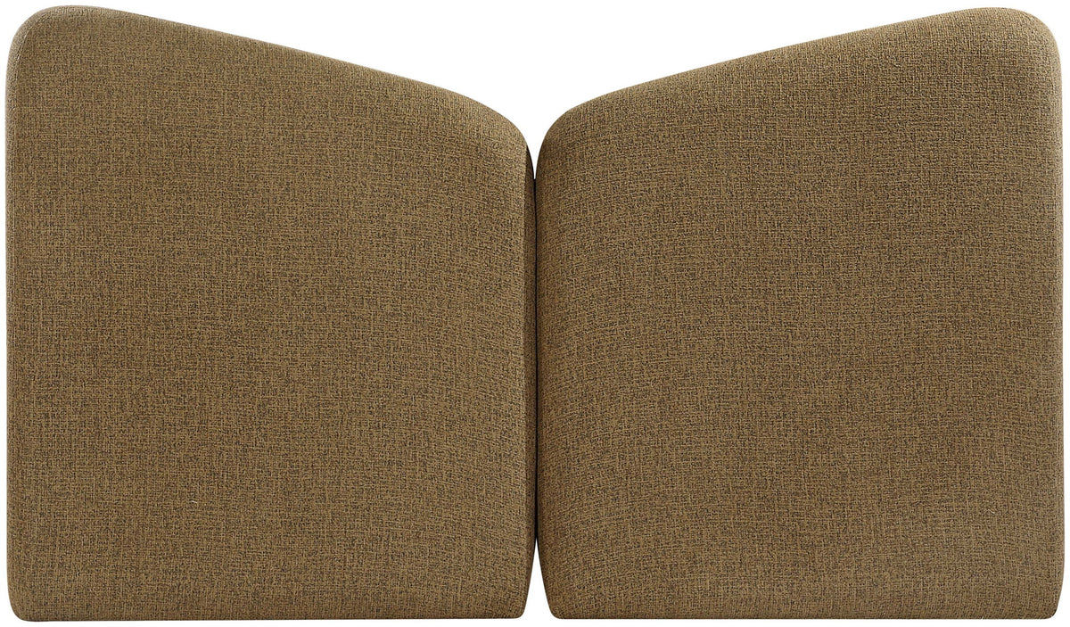 Elowen - Chenille Fabric Upholstered Bed