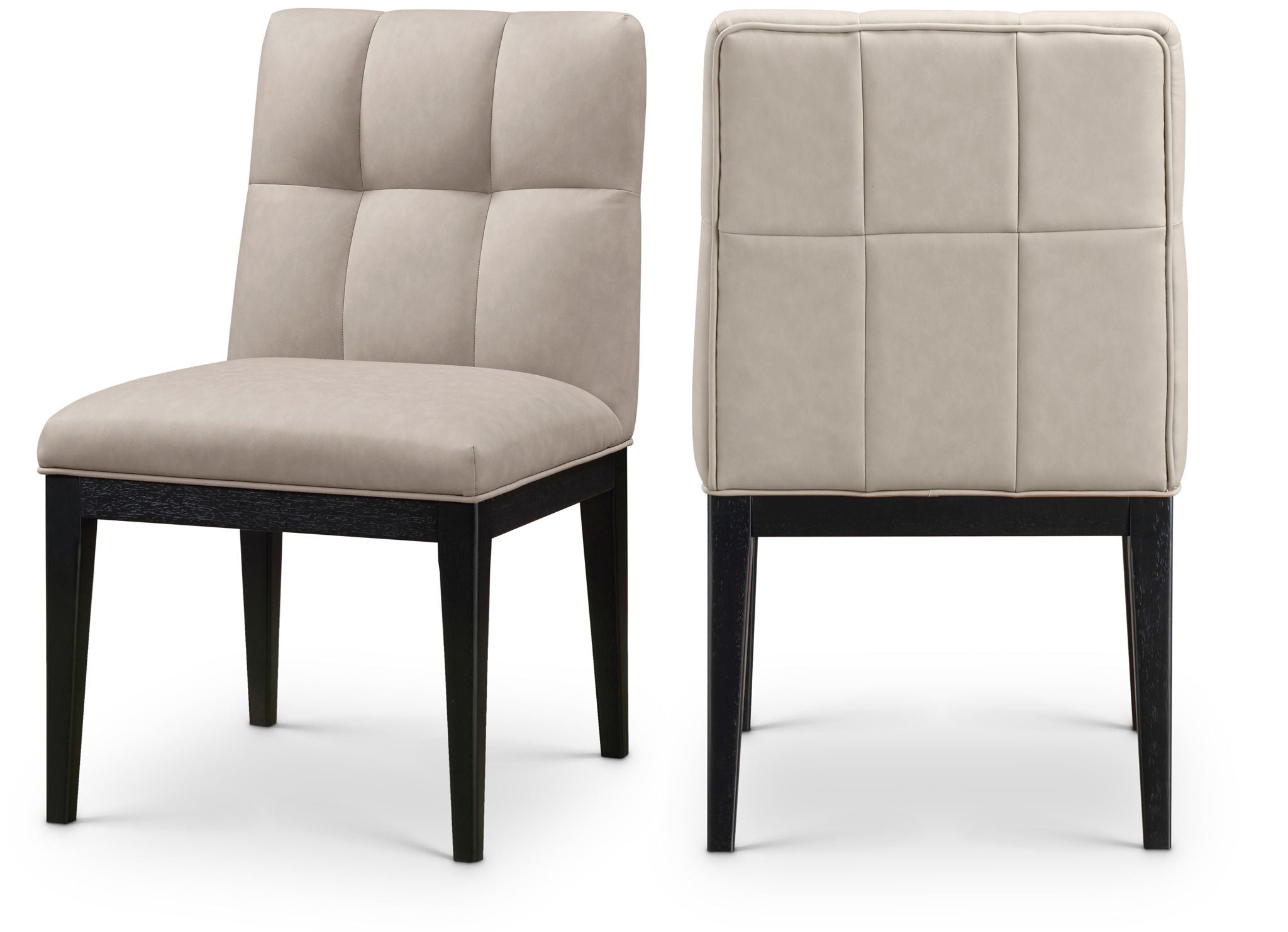 Adrian - Dining Side Chair (Set of 2) - Black Legs