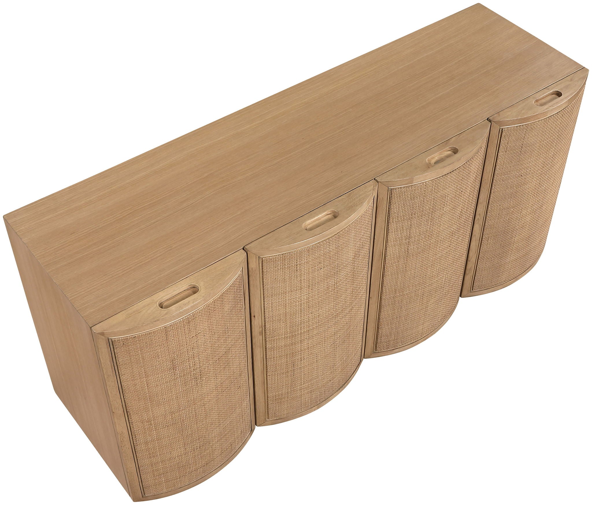 Norin - Solid Wood And Oak Veneer Sideboard/Buffet