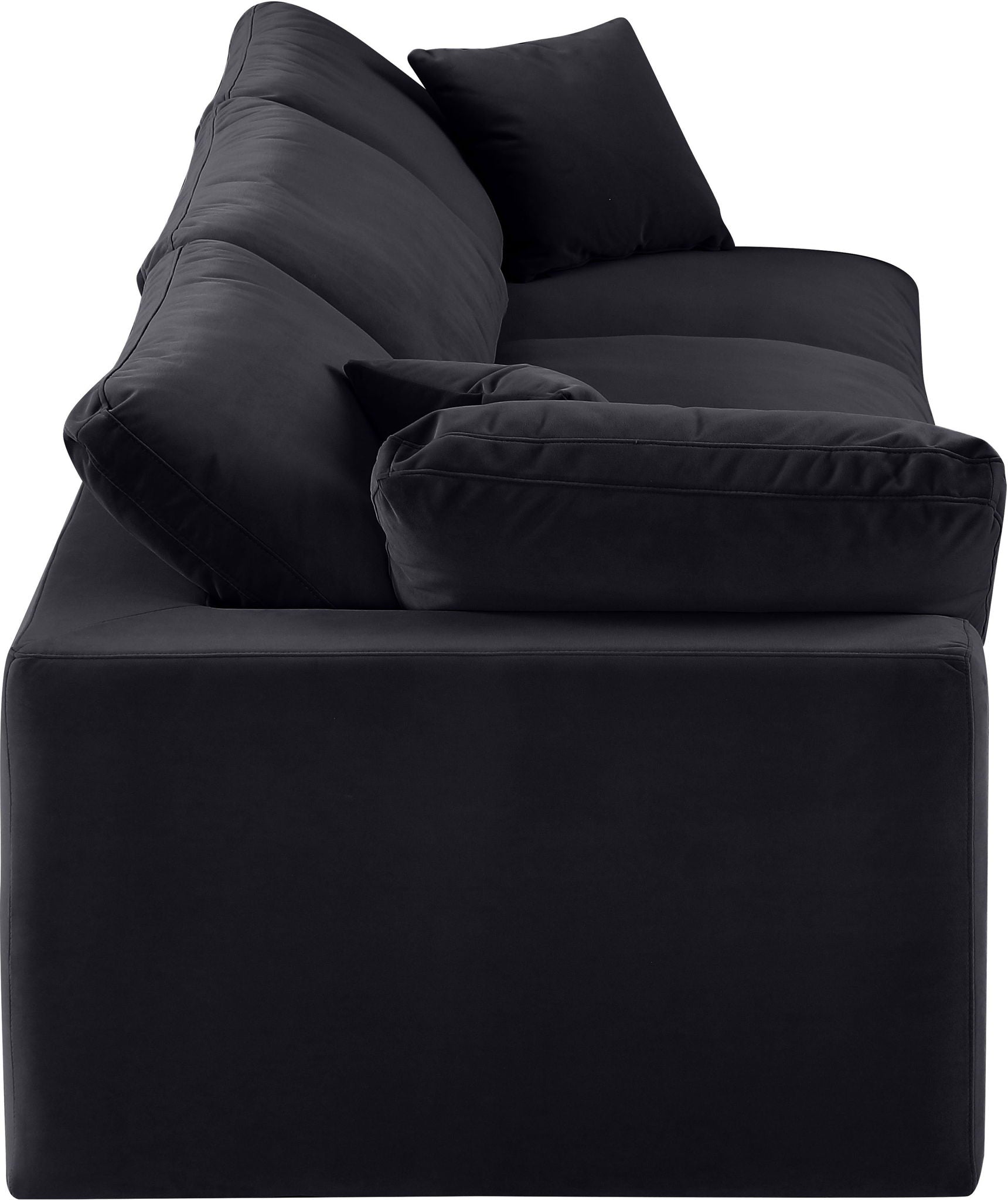 Comfy - Velvet Modular Sofa 3 Seats