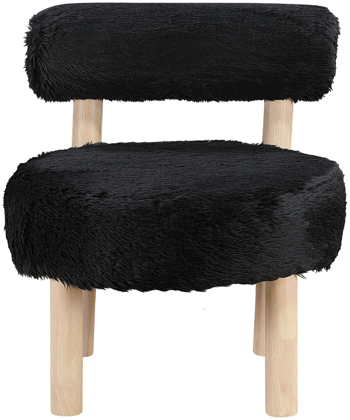 Ambre - Shearling Fabric Accent Chair