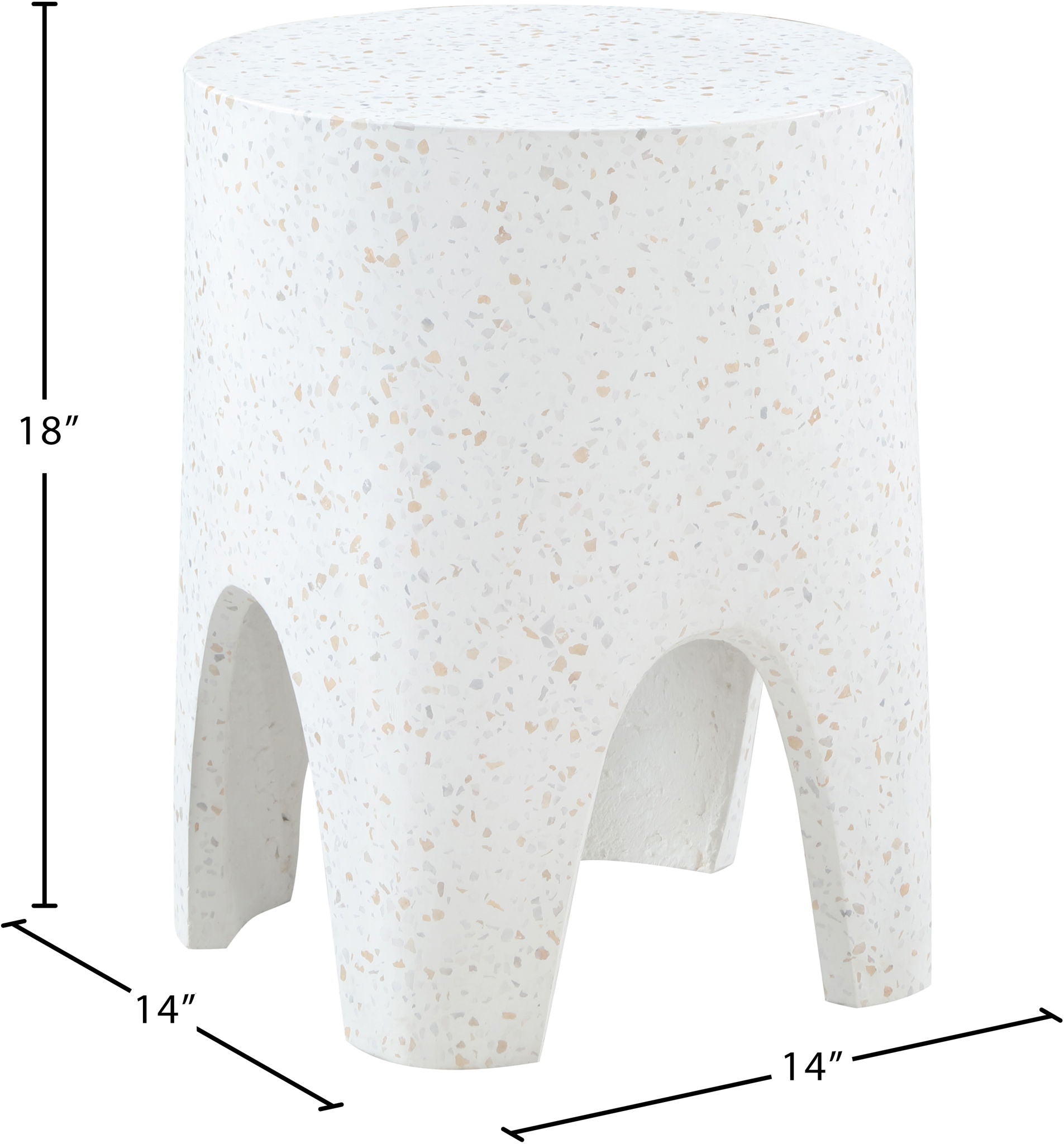 Foligno - Concrete End Table