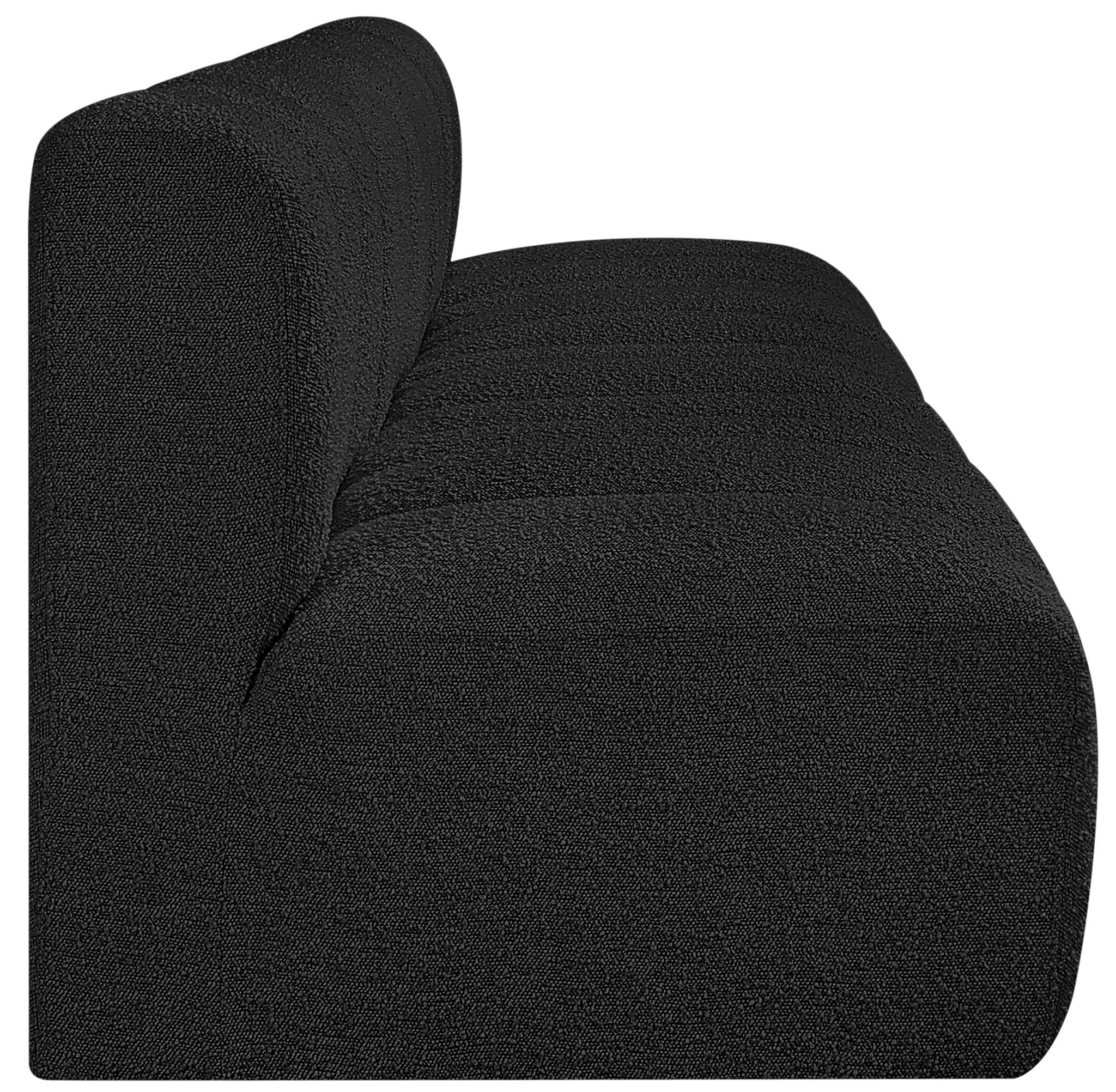 Arc - Boucle Fabric 4 Seats Modular Sofa