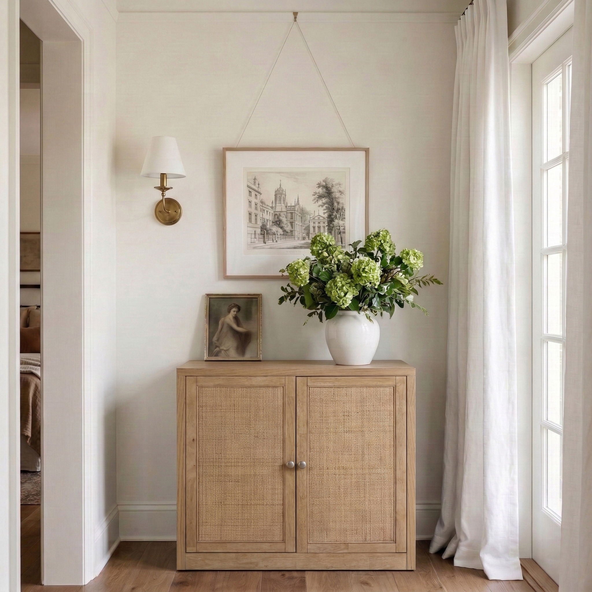 Vero - Solid Wood And Oak Venee Sideboard/Buffet