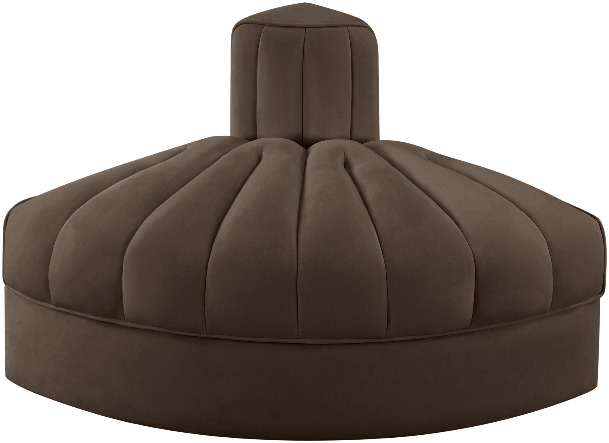 Rummi - Velvet Performance Fabric Upholstered Modular Chair