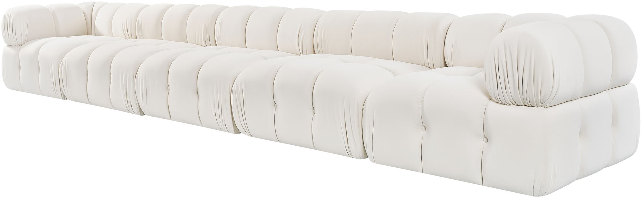 Orin - Fabric Velvet 5 Piece Modular Sofa