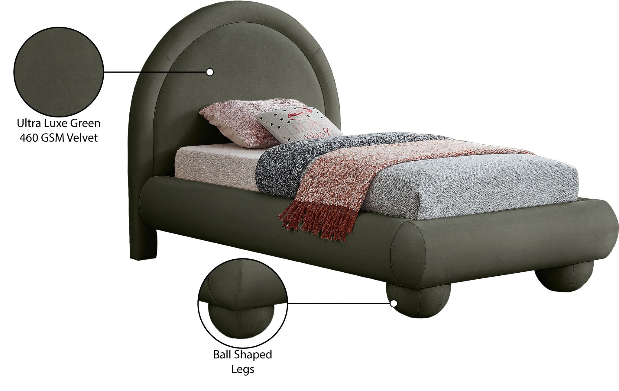 Madrid - Upholstered Bed