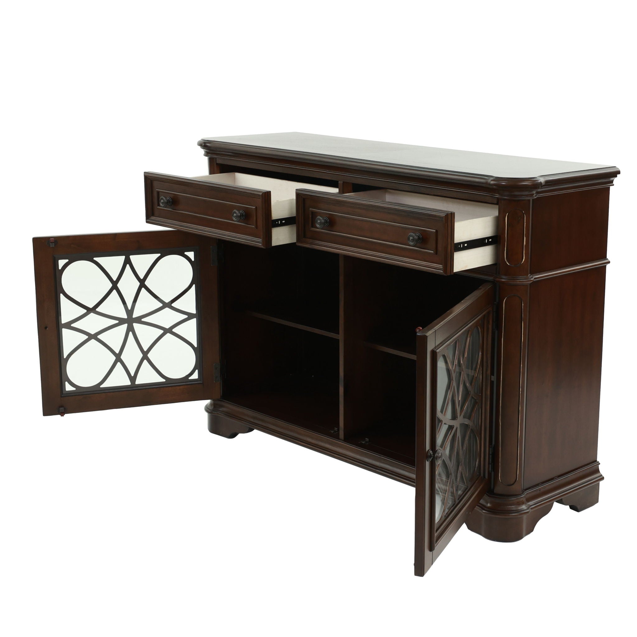 Server Drawers Storage Cabinet For Dining Room
