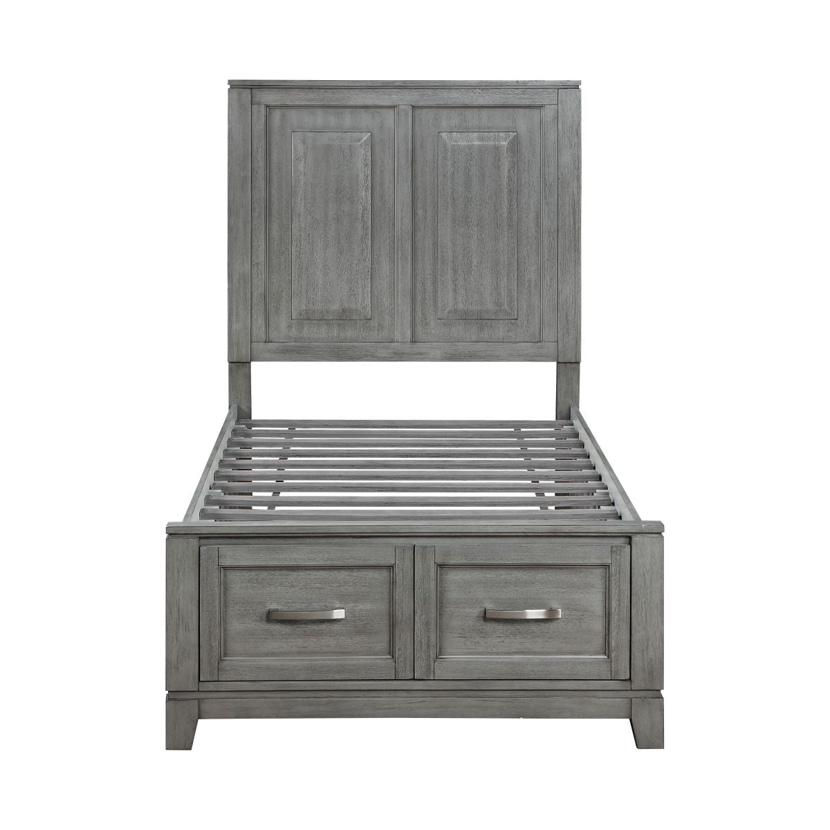Garretson - Platform Bed With Footboard Storage