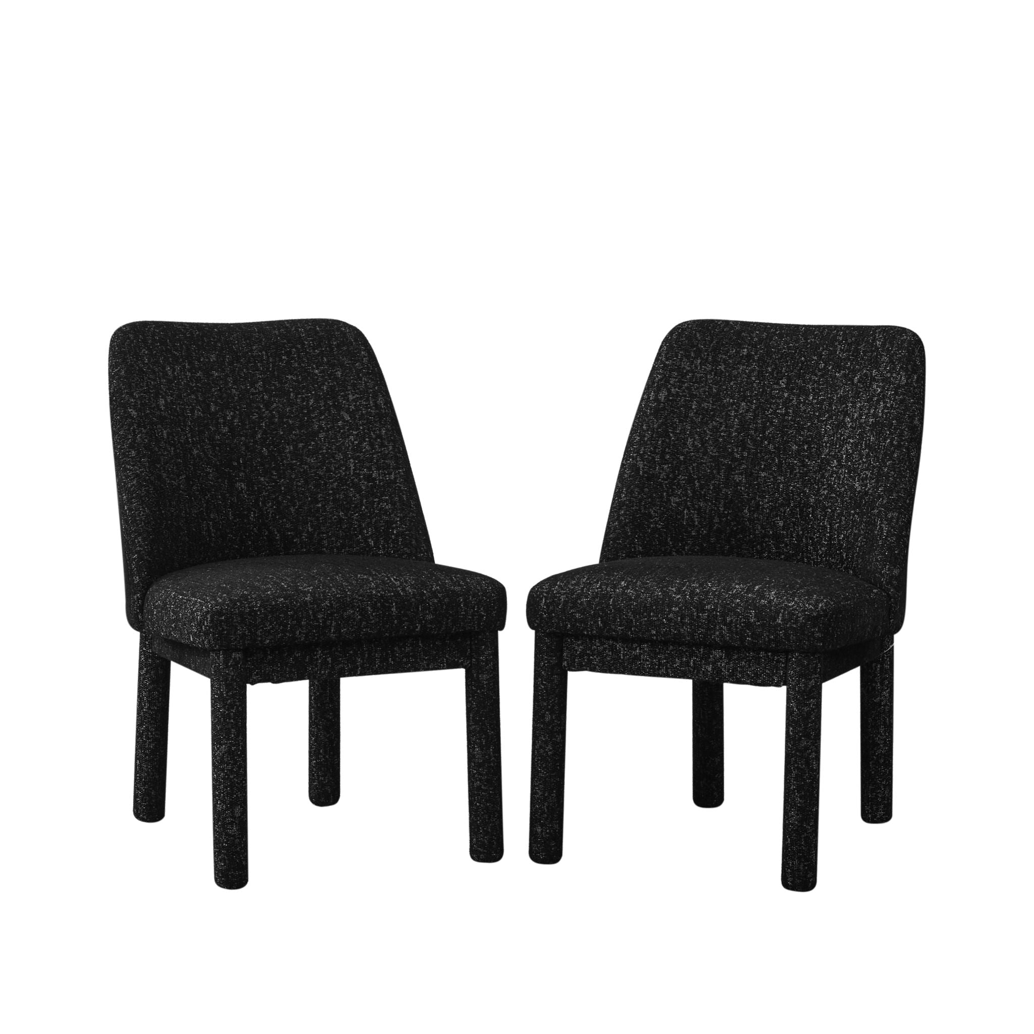 Wide Minimalist Dining Chair