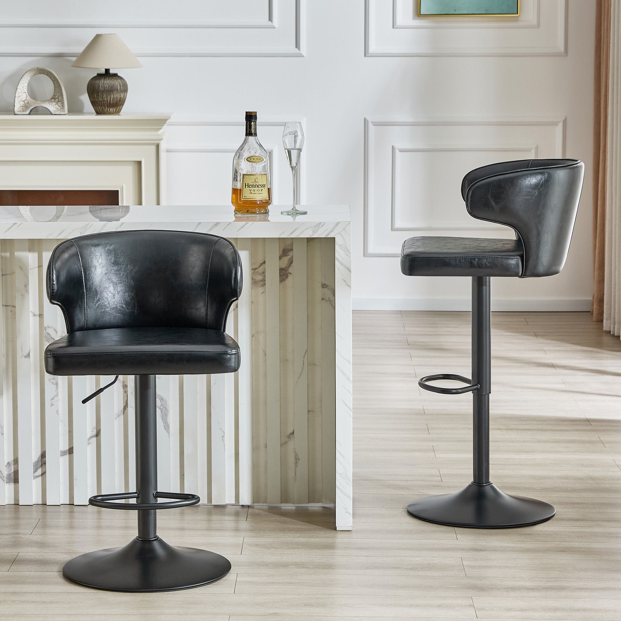 Adjustable Swivel Bar Chair