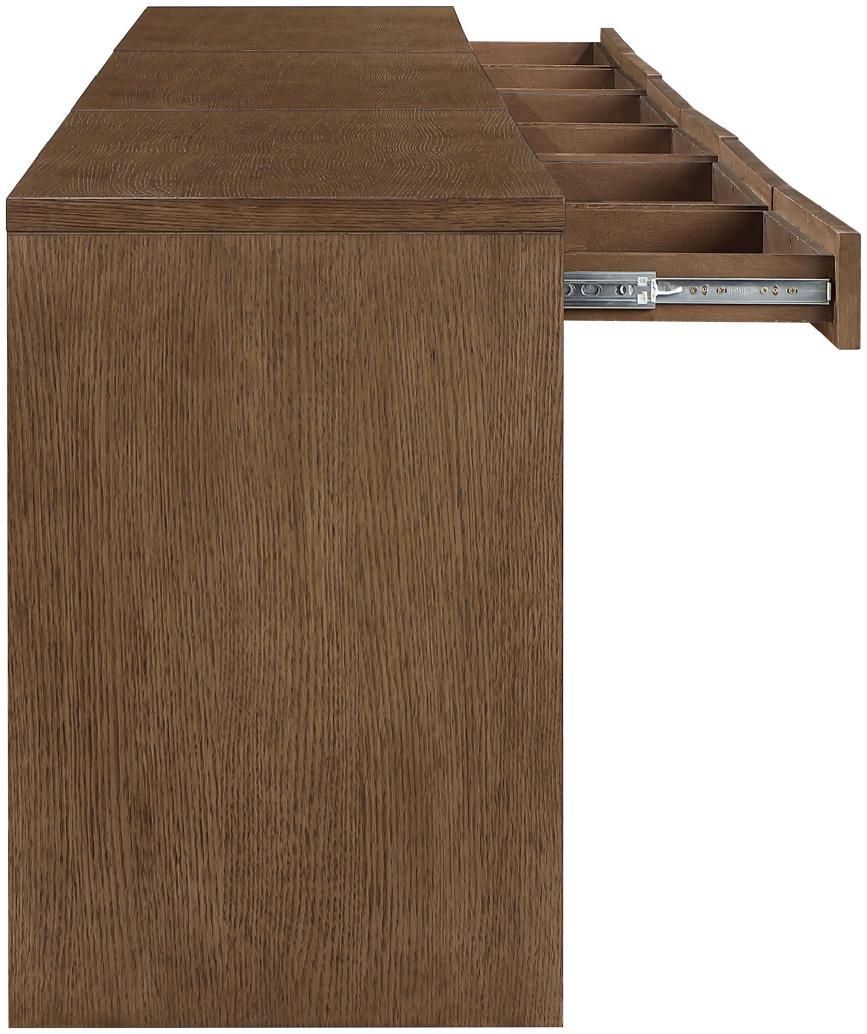 Avro - Solid Wood And Oak Veneer Desk