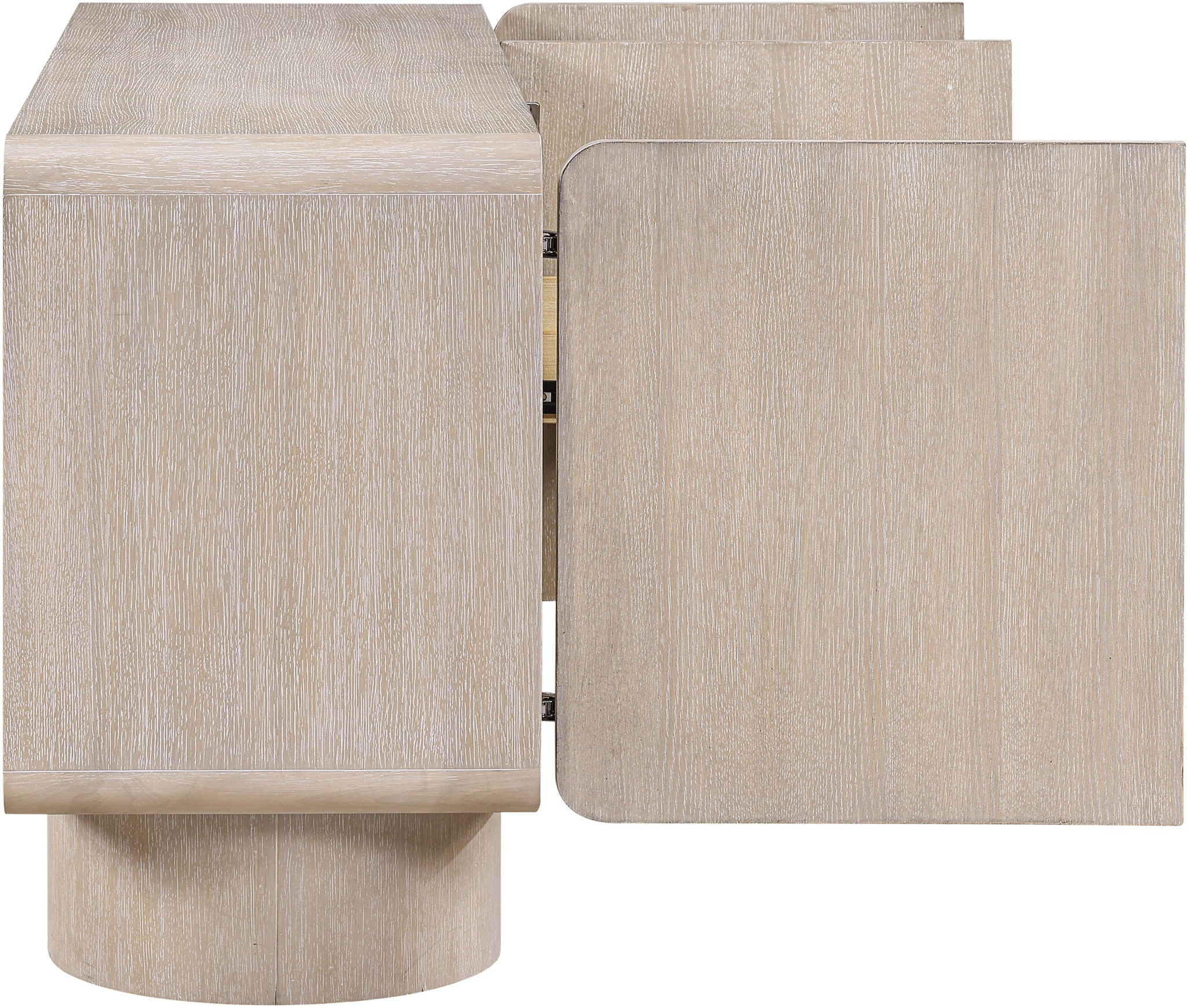 Adagio - Solid Wood And Oak Veneer Sideboard / Buffet