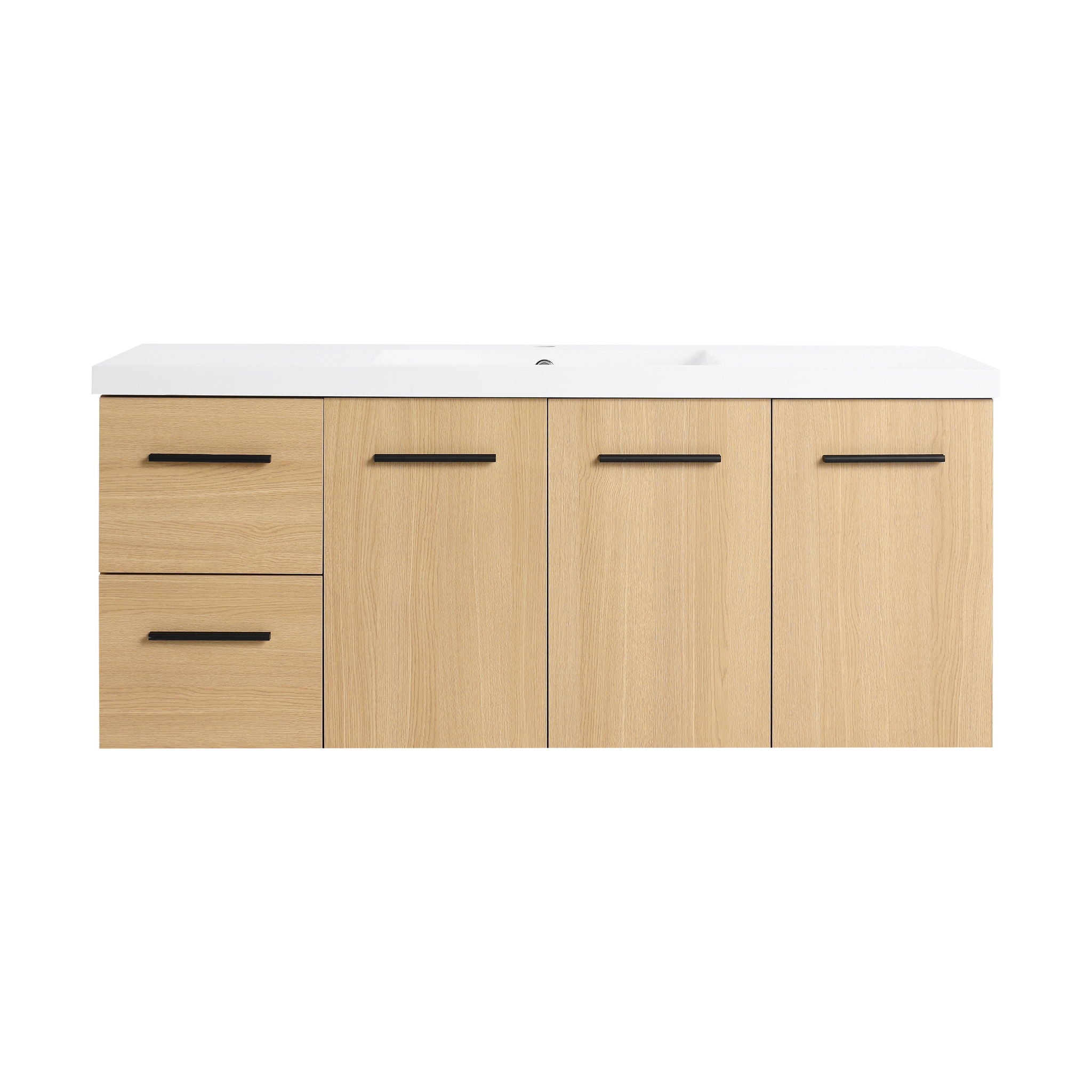 Floating Bathroom Vanity With Sink, Modular Cabinet