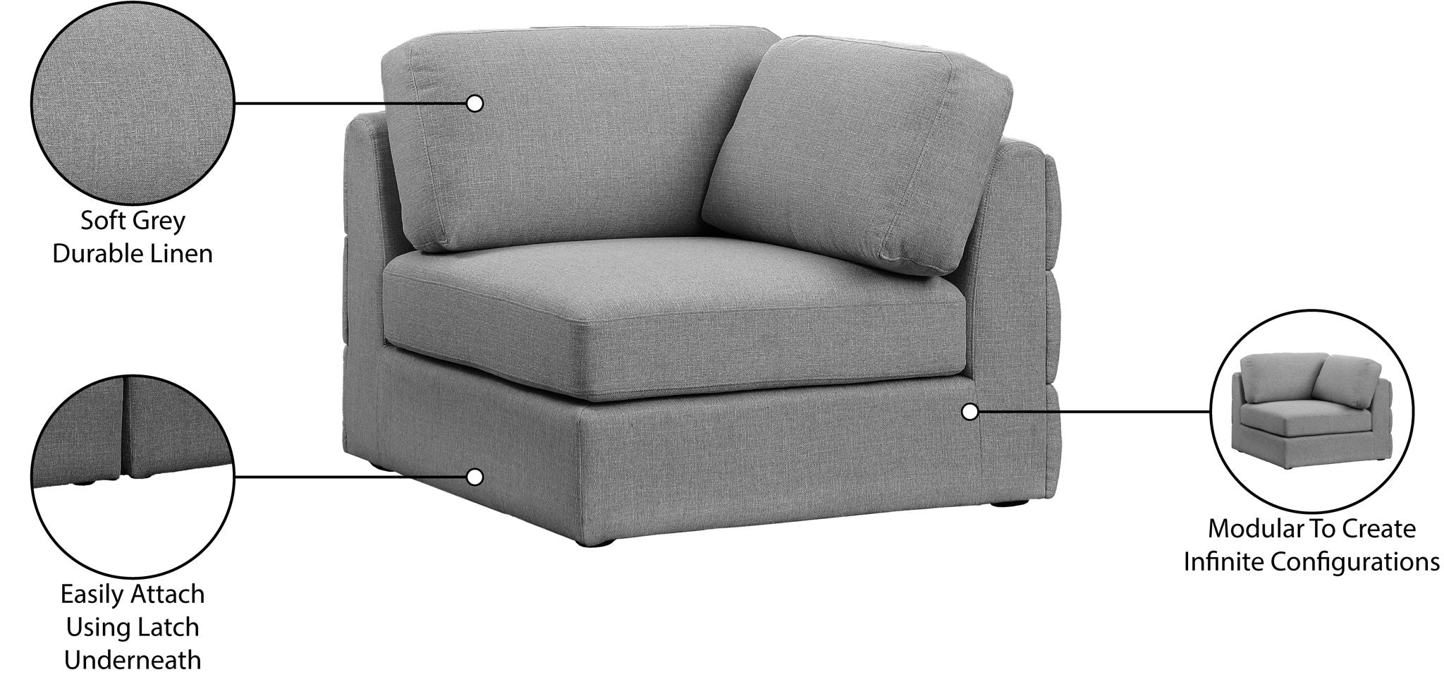 Beckham - Corner Chair