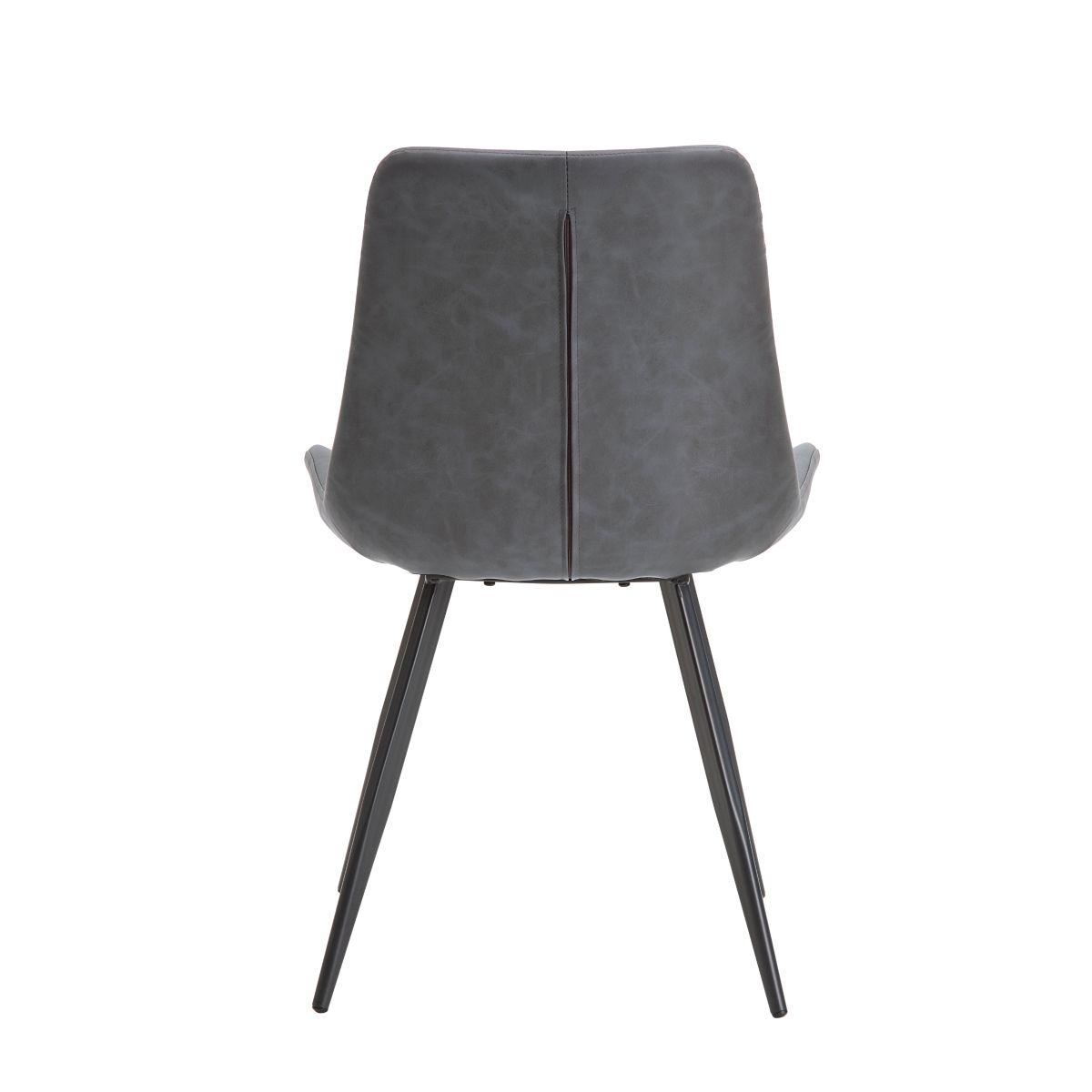 Brixley - 5 Piece Set (Table & 4 Side Chairs) - Dark Gray / White