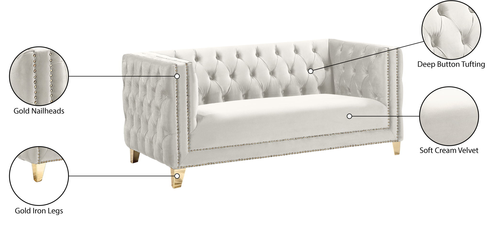 Michelle - Loveseat