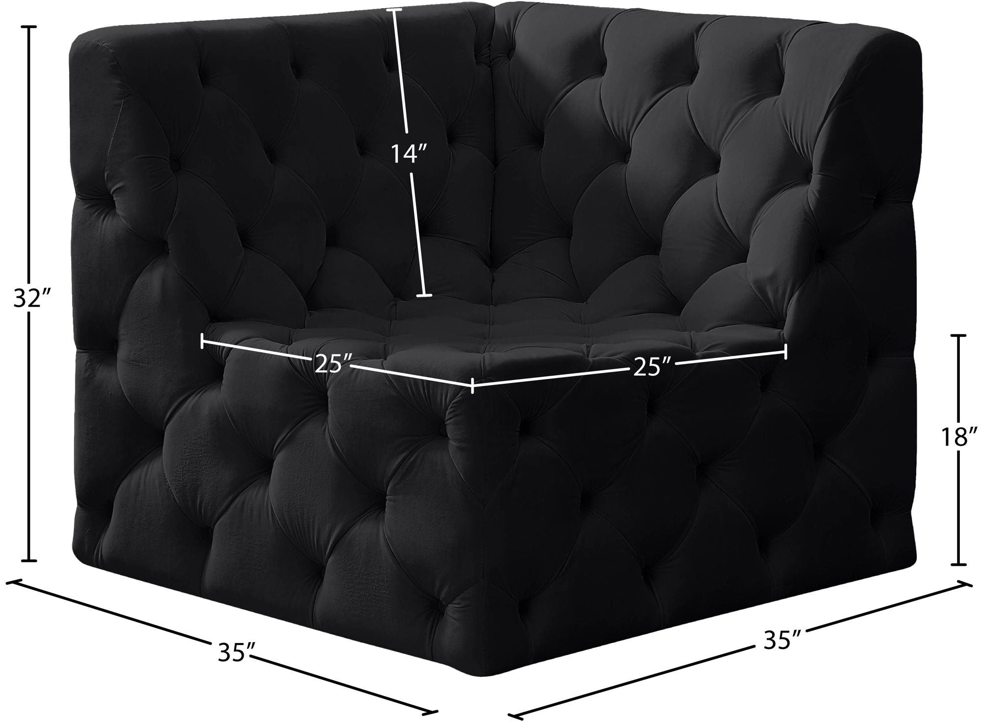 Tuft - Corner Chair