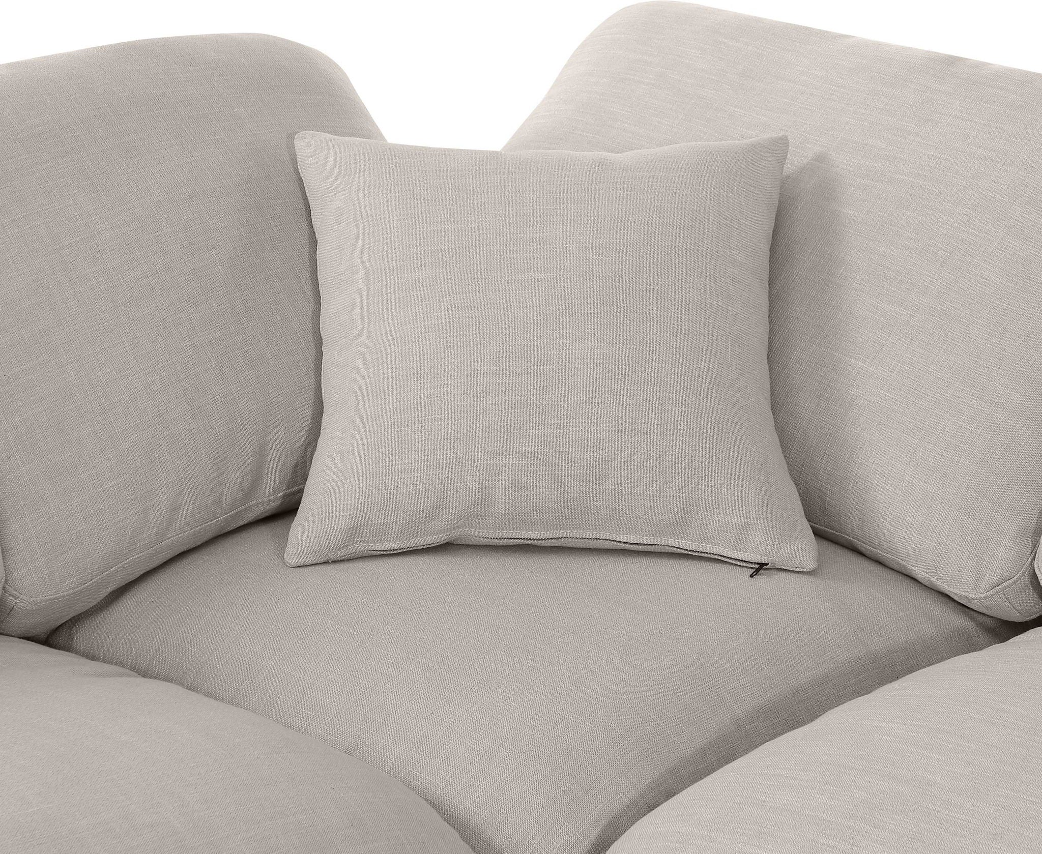 Indulge - Linen 8 Piece Modular Sectional
