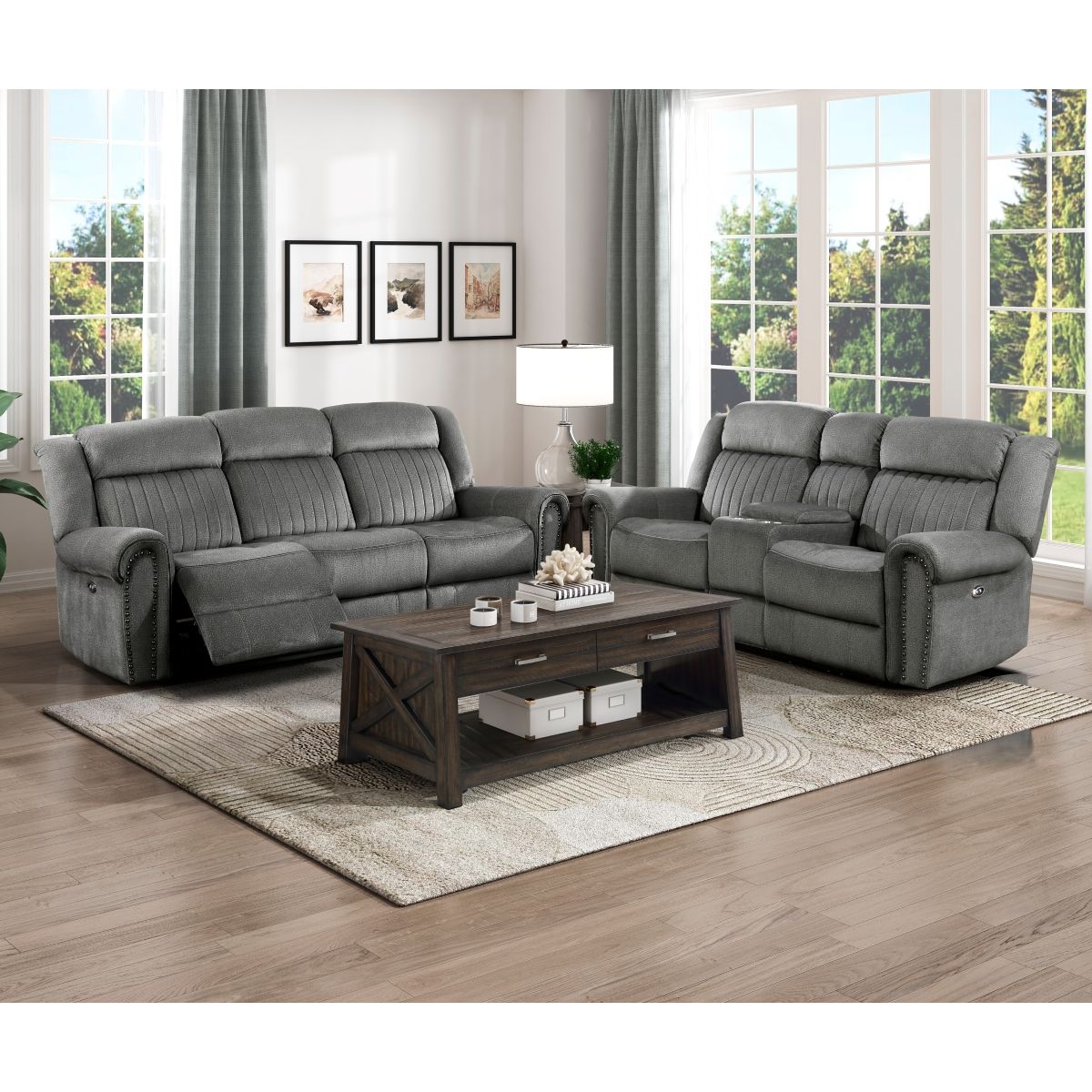 Brennen - Double Reclining Sofa