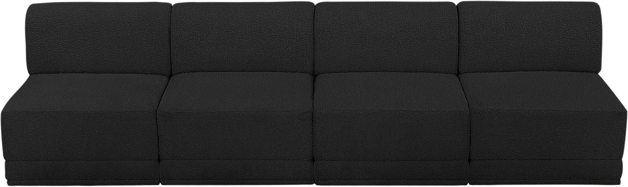 Ollie - 4 Seat Armless Modular Sofa