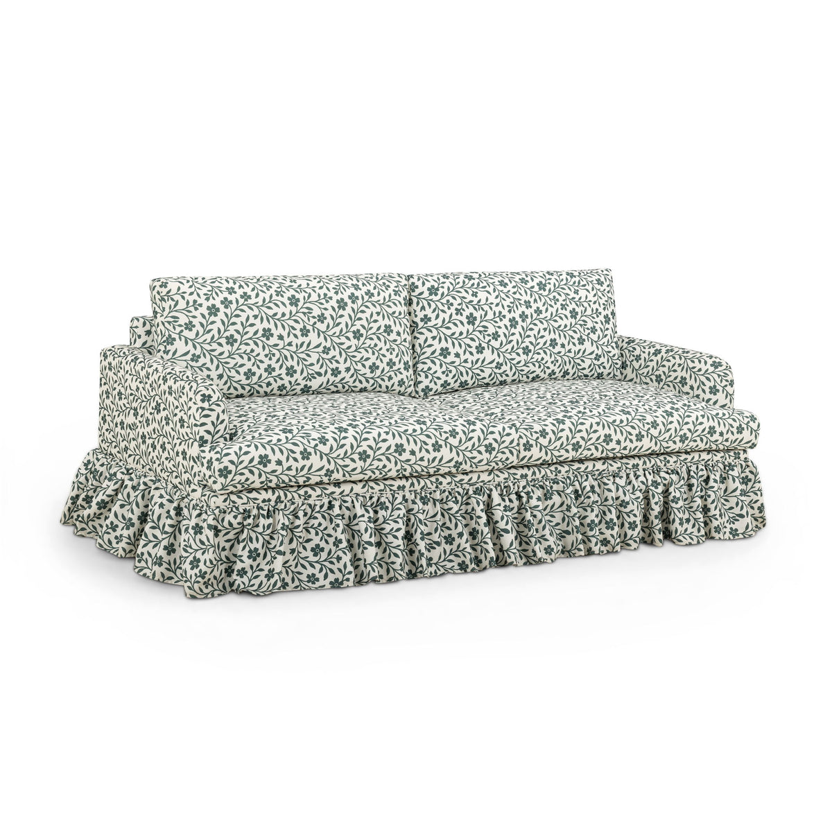 Gertrude - Performance Linen Weave Sofa - Floral