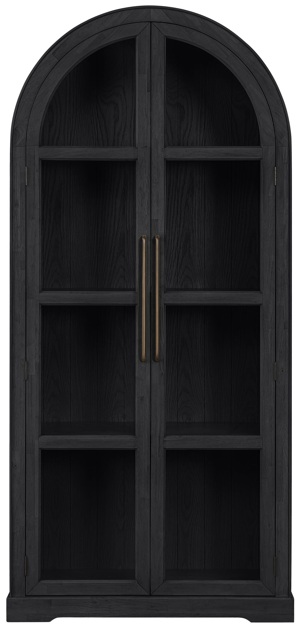 Corva - Solid Wood, Oak Veneer And Stainless Steel Storage Cabinet