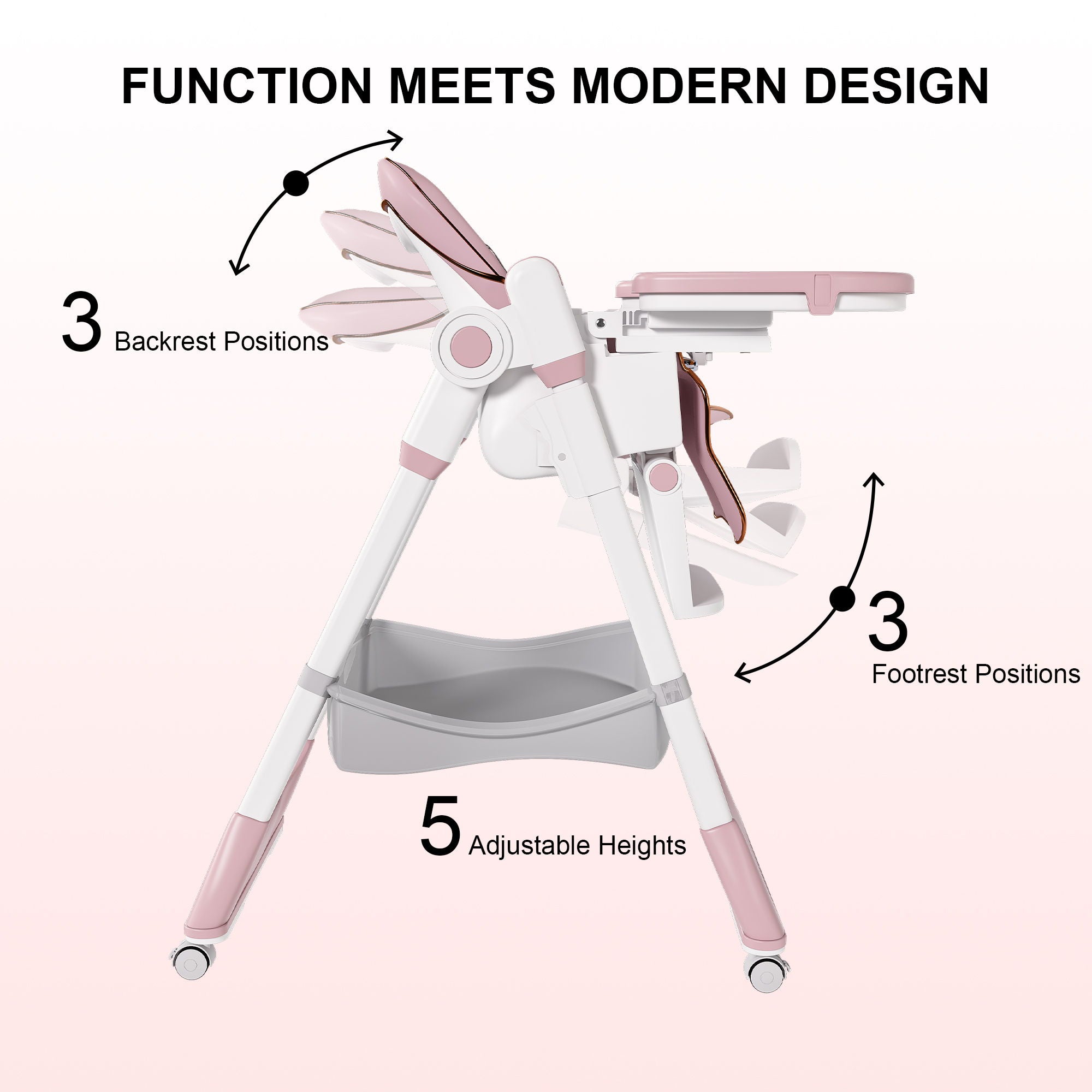 Adjustable Baby High Chair