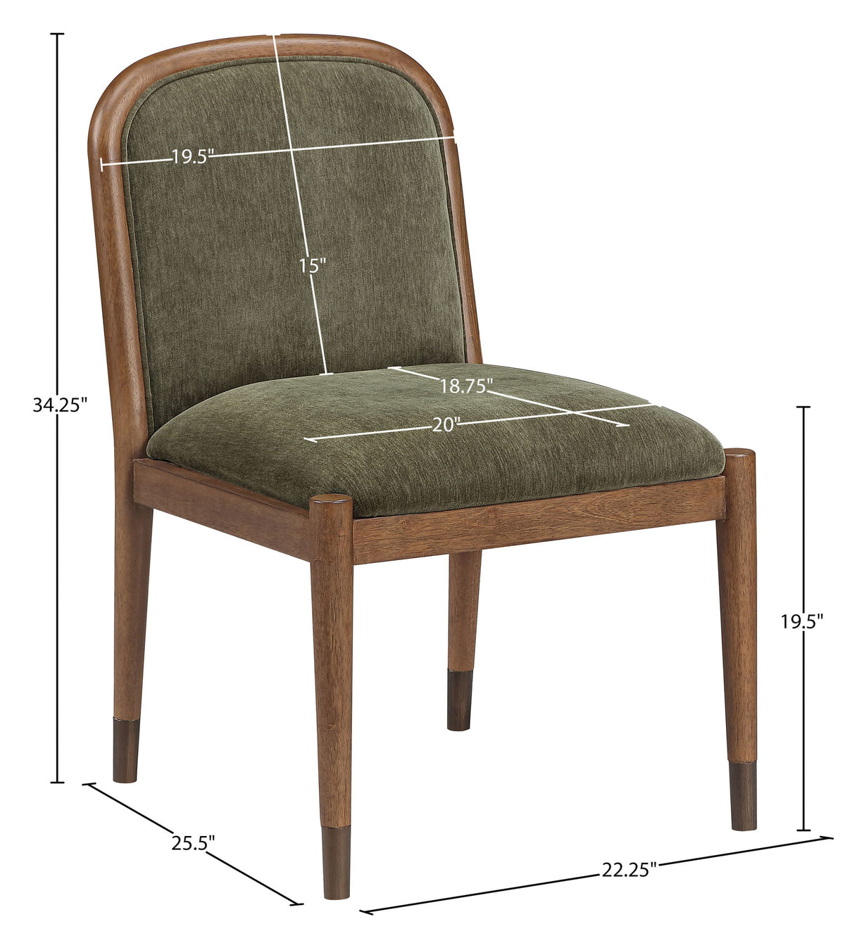 Cambria - Fabric Upholstered Dining Side Chair (Set of 2)
