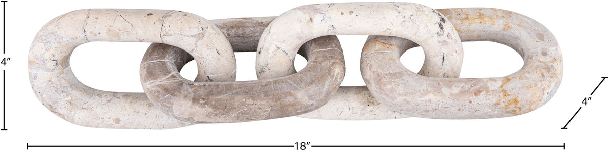 Lynx - Marble Decorative Chain Links