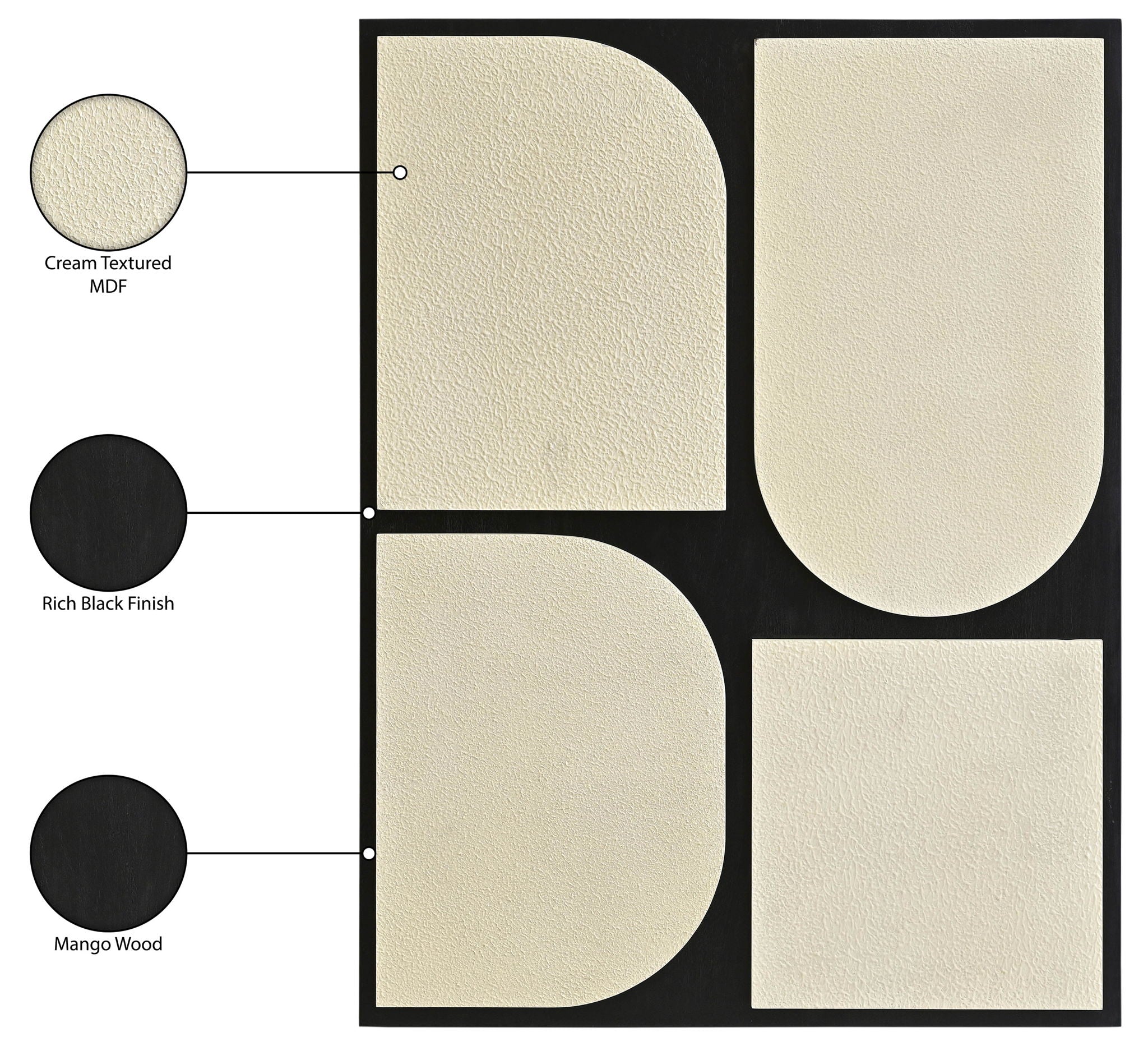 Icon - Mango Wood Wall Decor