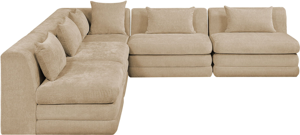 Stellar - 5 Piece Upholstered Modular Sectional