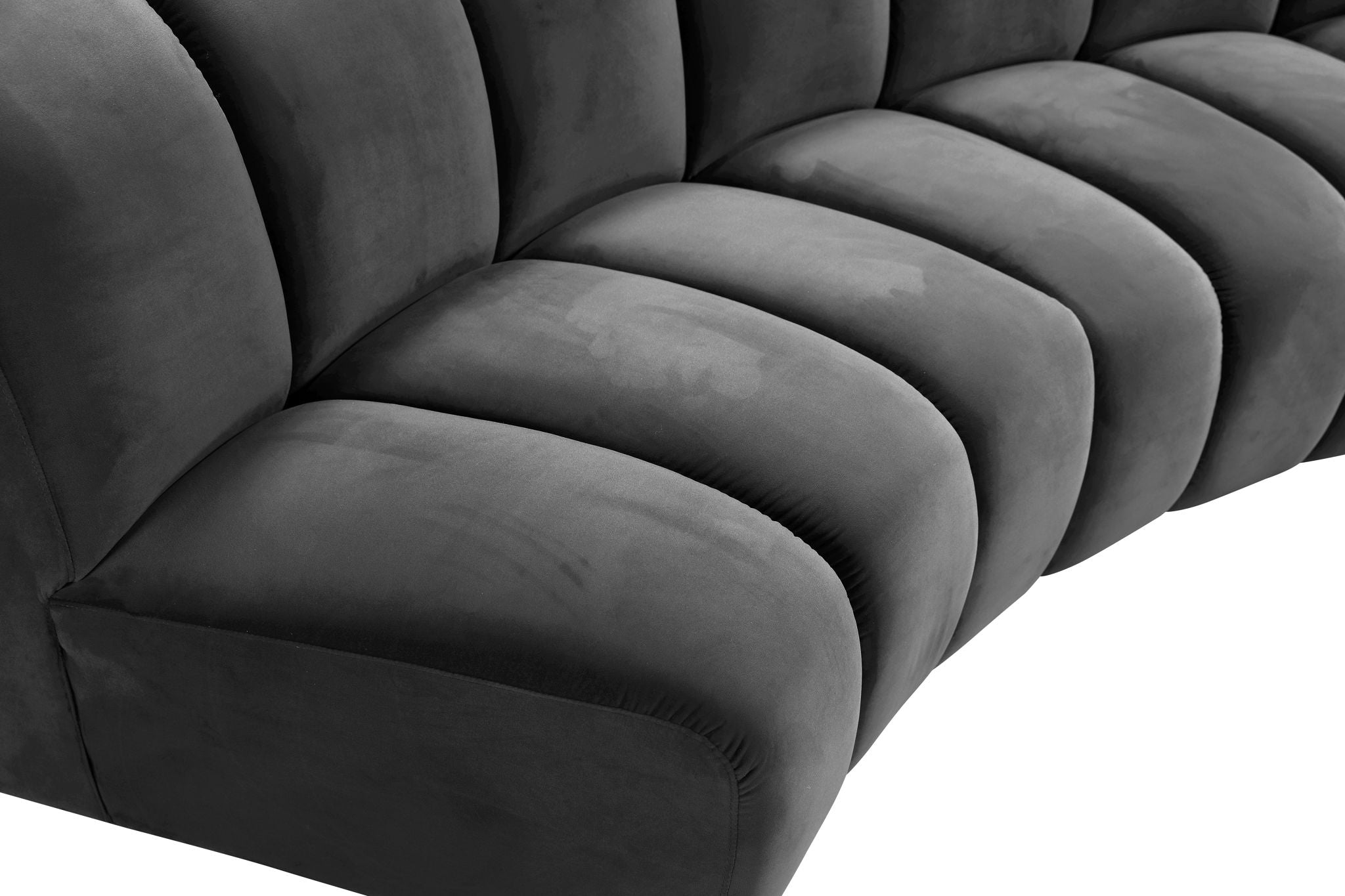 Infinity - 12 Piece Velvet Modular Sectional