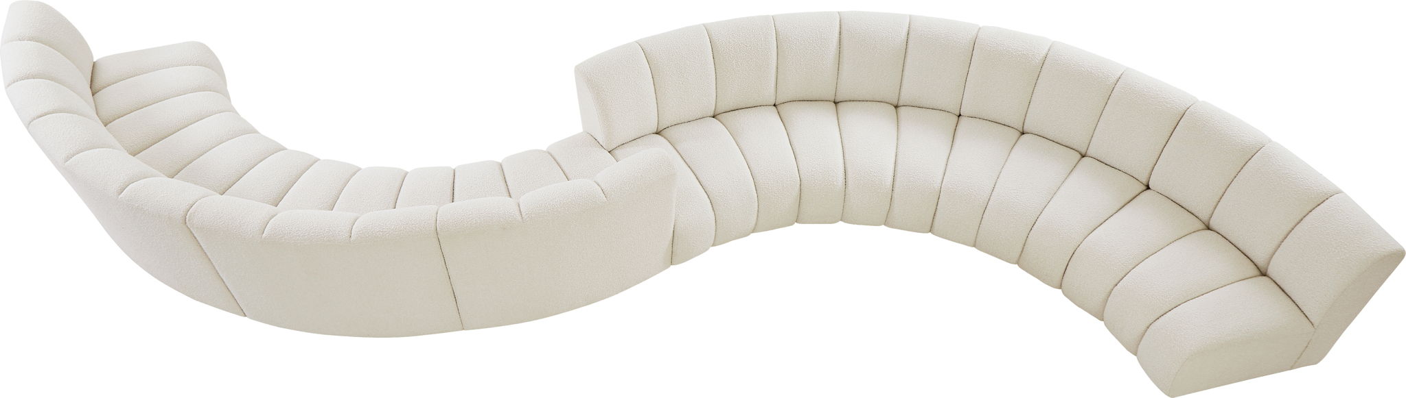 Infinity - 8 Piece Boucle Modular Sectional