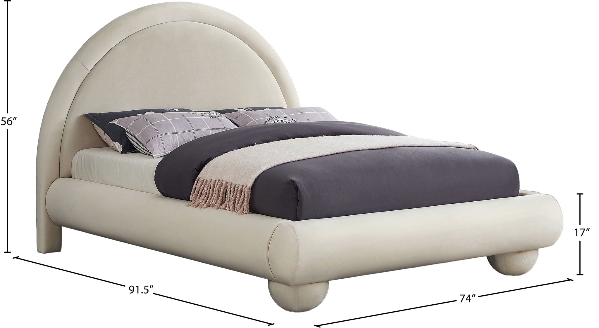 Madrid - Upholstered Bed