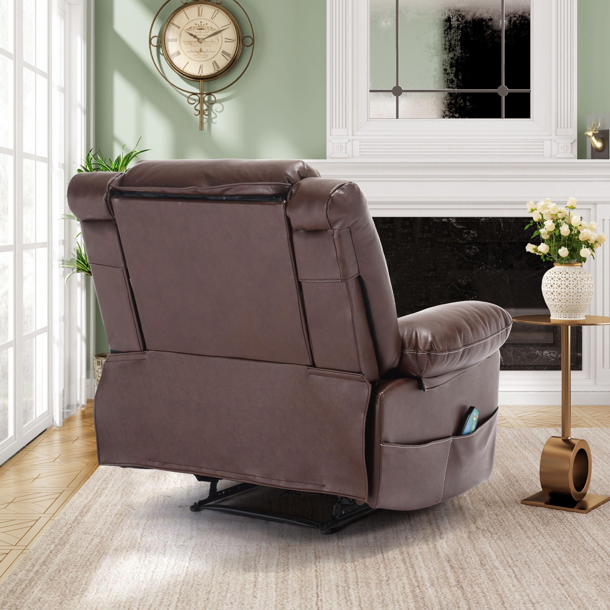 Breathable Massage Recliner Manual Chair