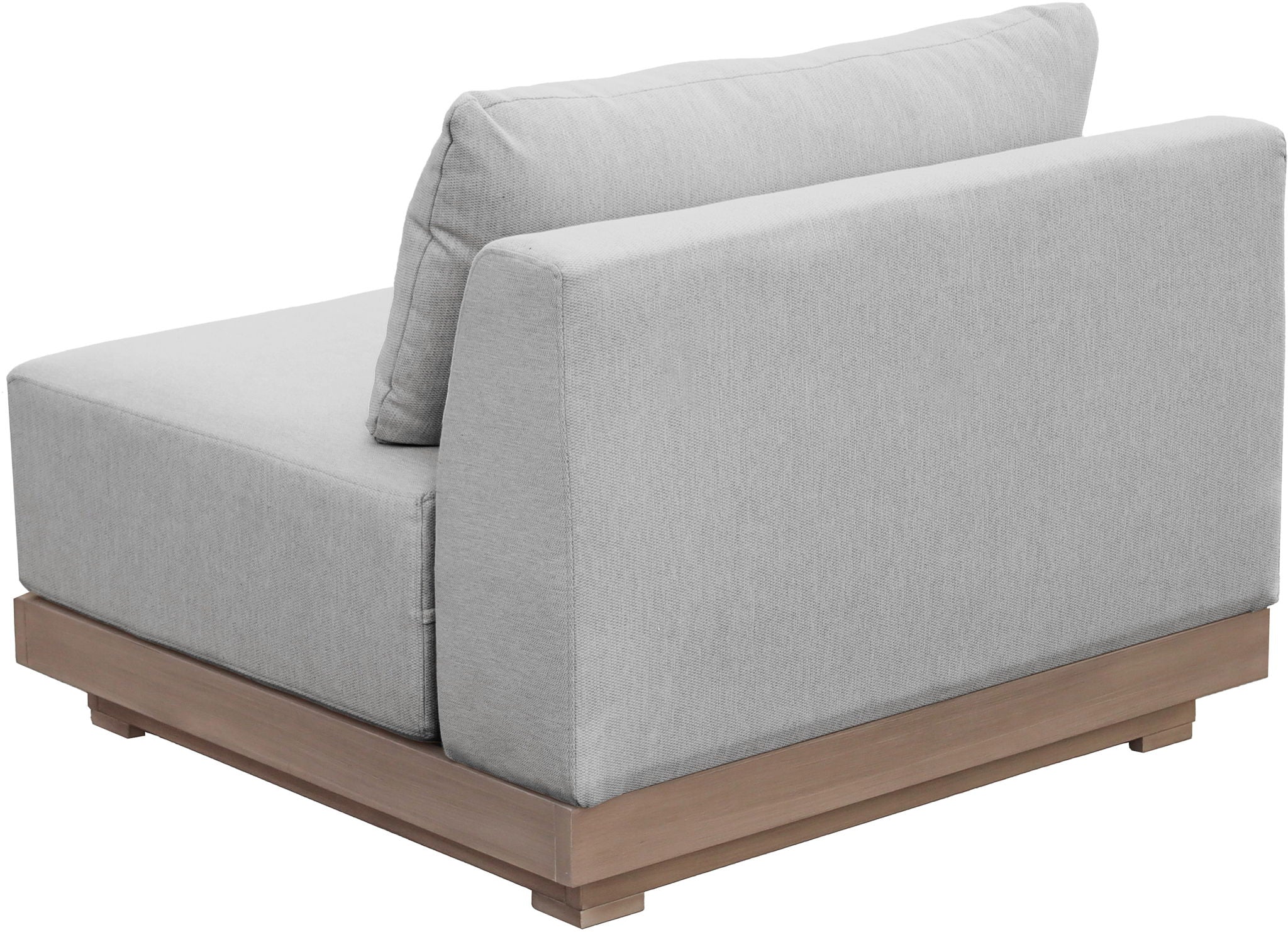 Solace - Olefin Performance Fabric Outdoor Patio Modular Armless Chair