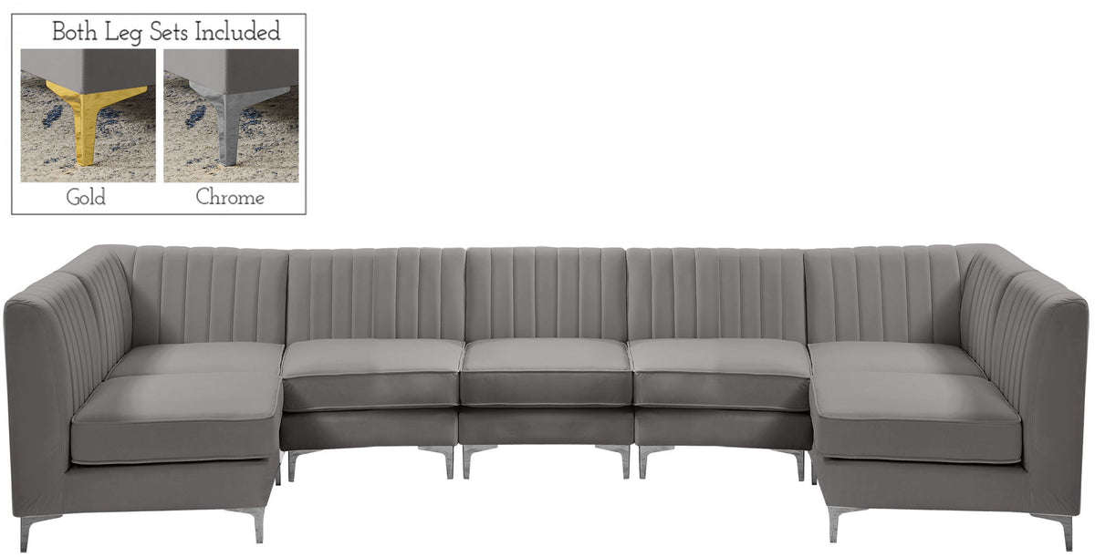 Alina - 7 Piece Modular Sectional
