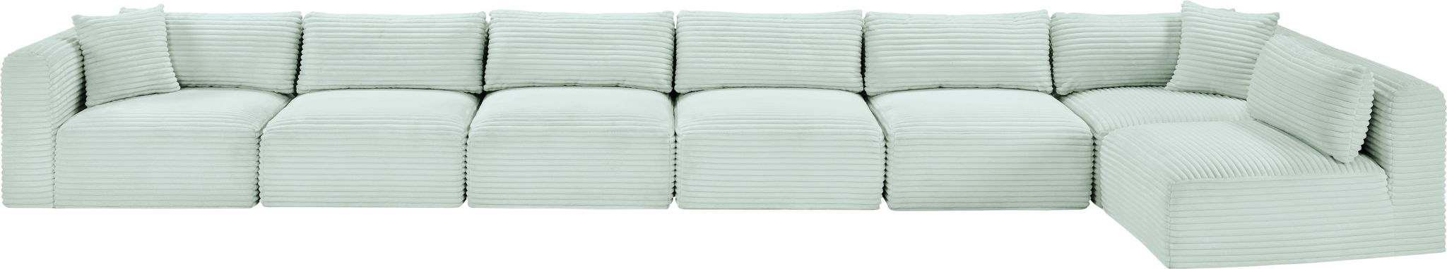Shaggy - 7 Piece Modular Sectional