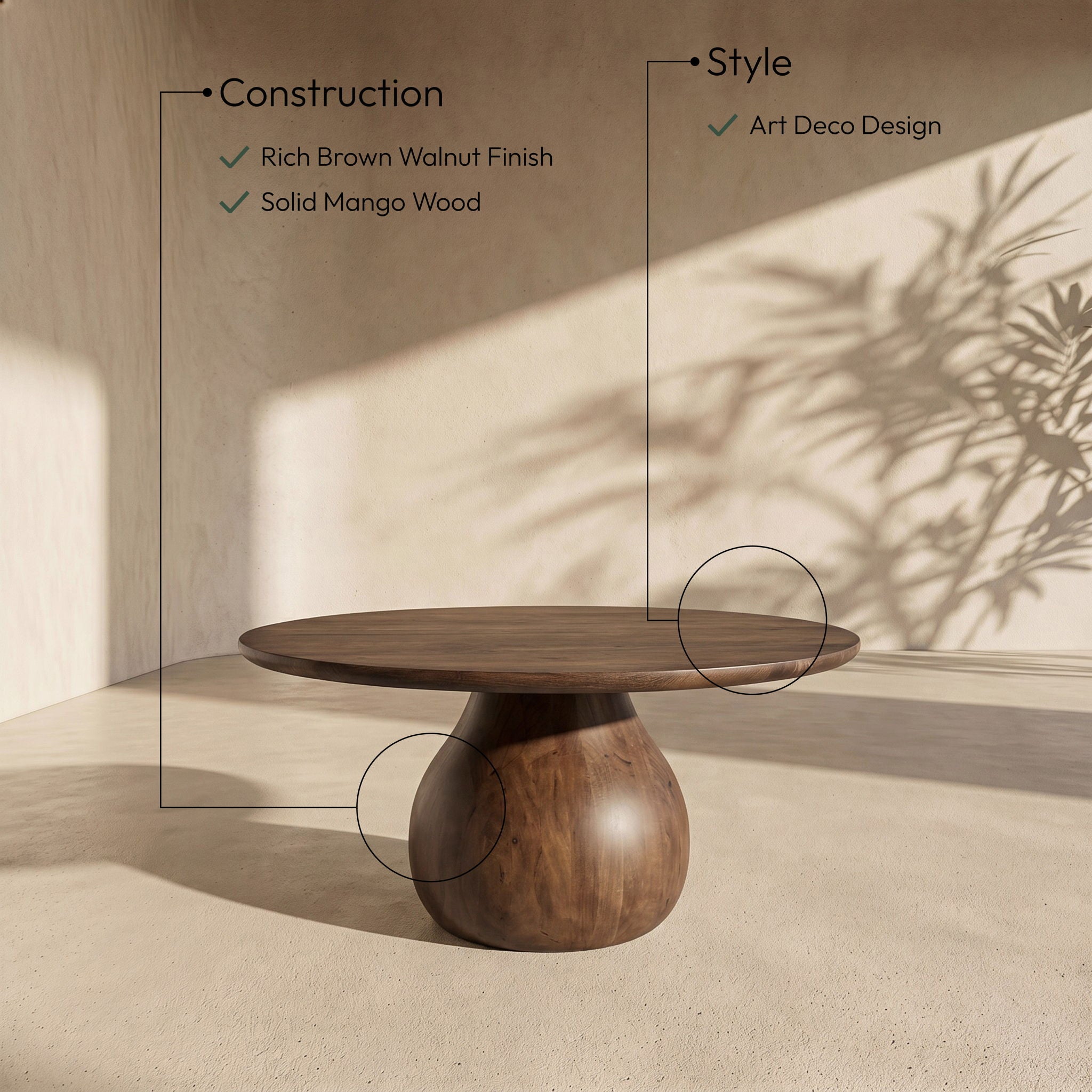 Canyon - Mango Wood Table