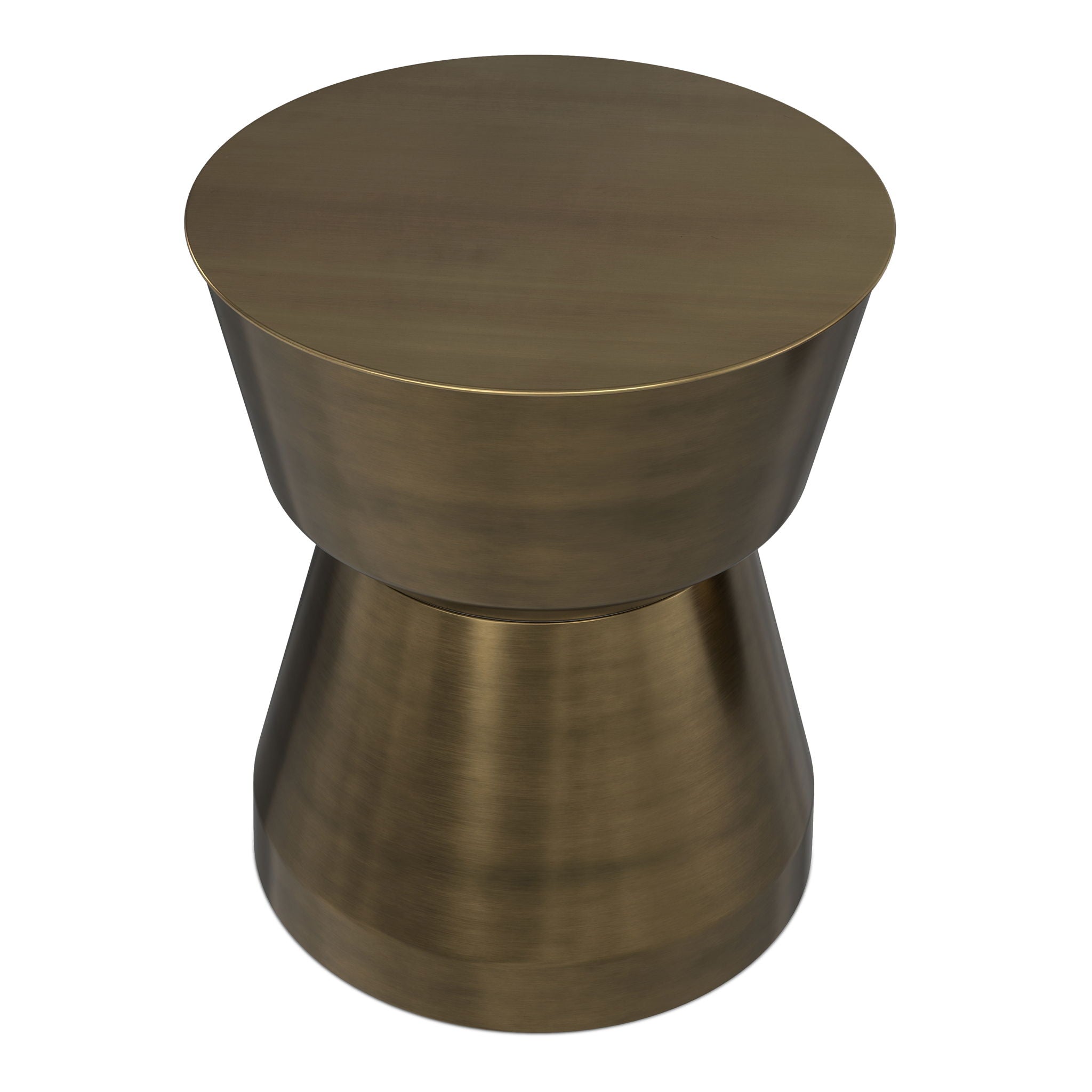 Allegra - Side Table - Antique Brass