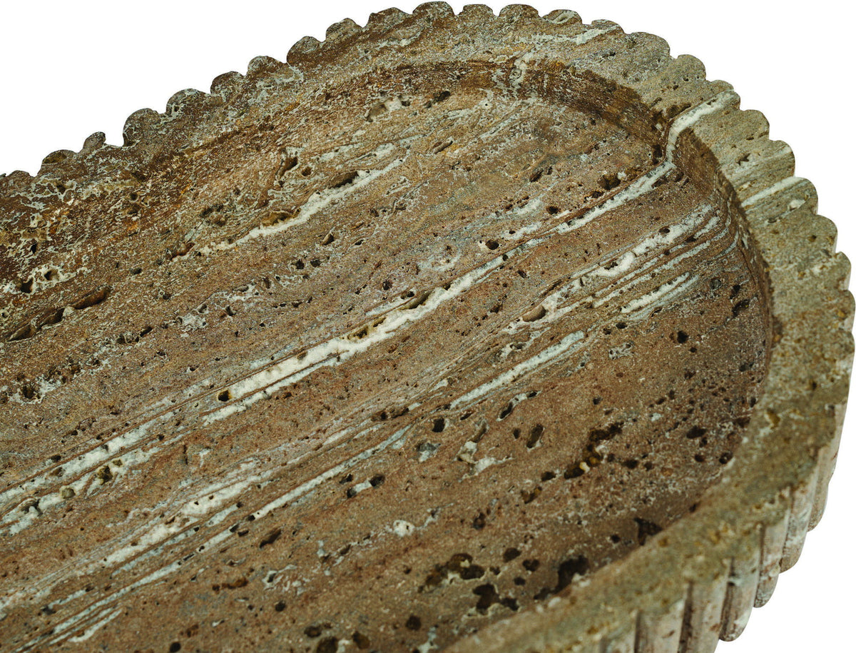 Khloe - Travertine Tray