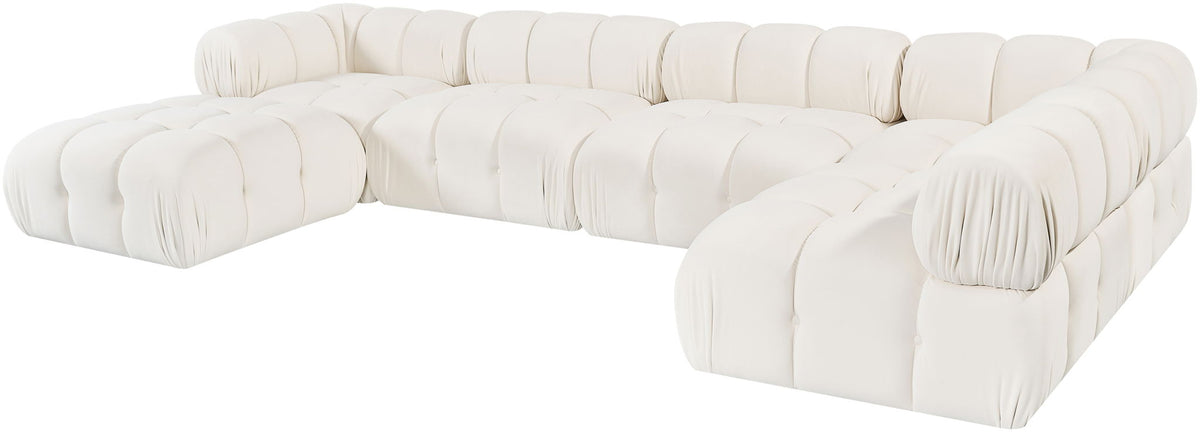 Orin - 6 Piece Modular Sectional (3 Modular Chairs, 2 Corner Chairs & Ottoman)