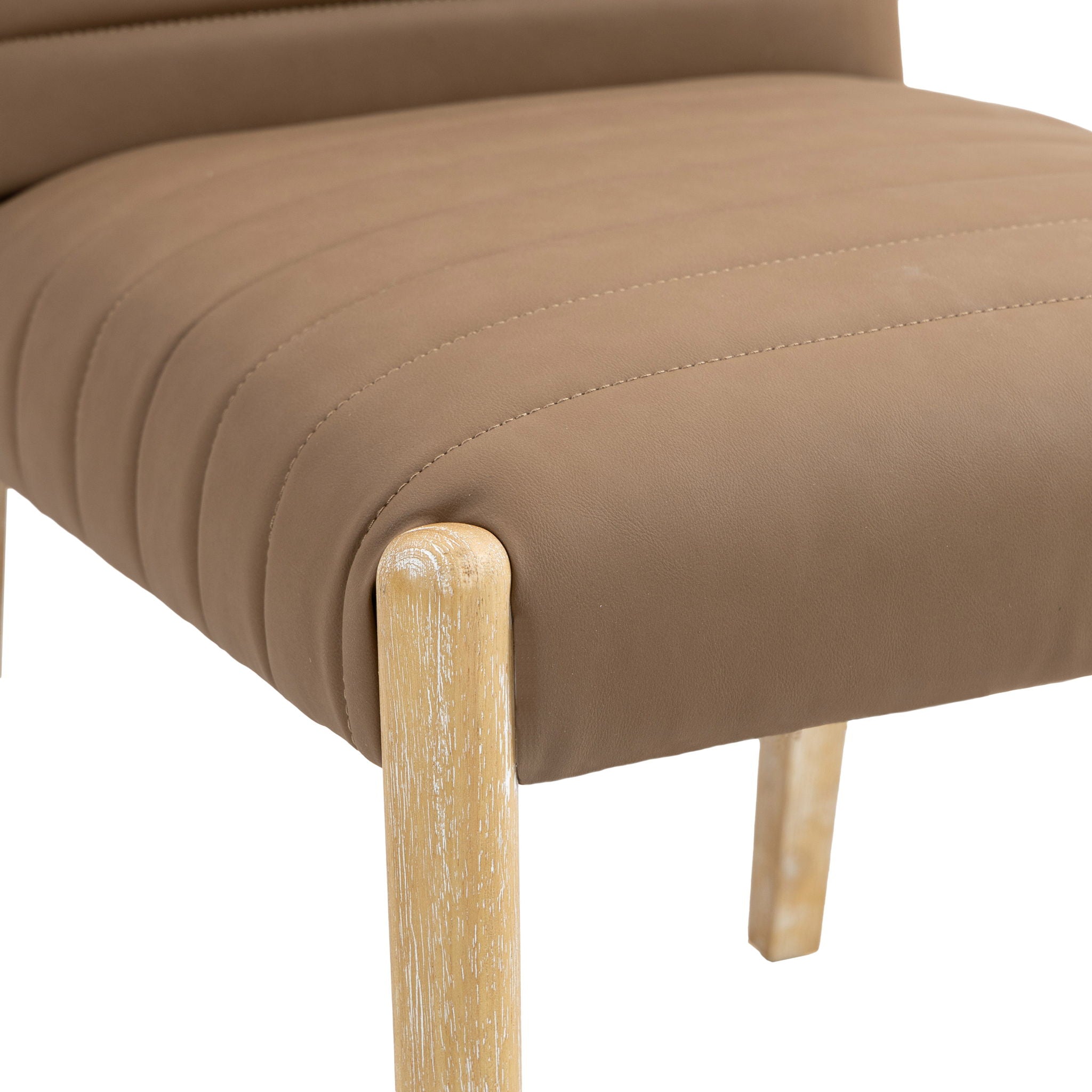 Aimee - Dining Side Chair (Set of 2) - Light Brown Legs