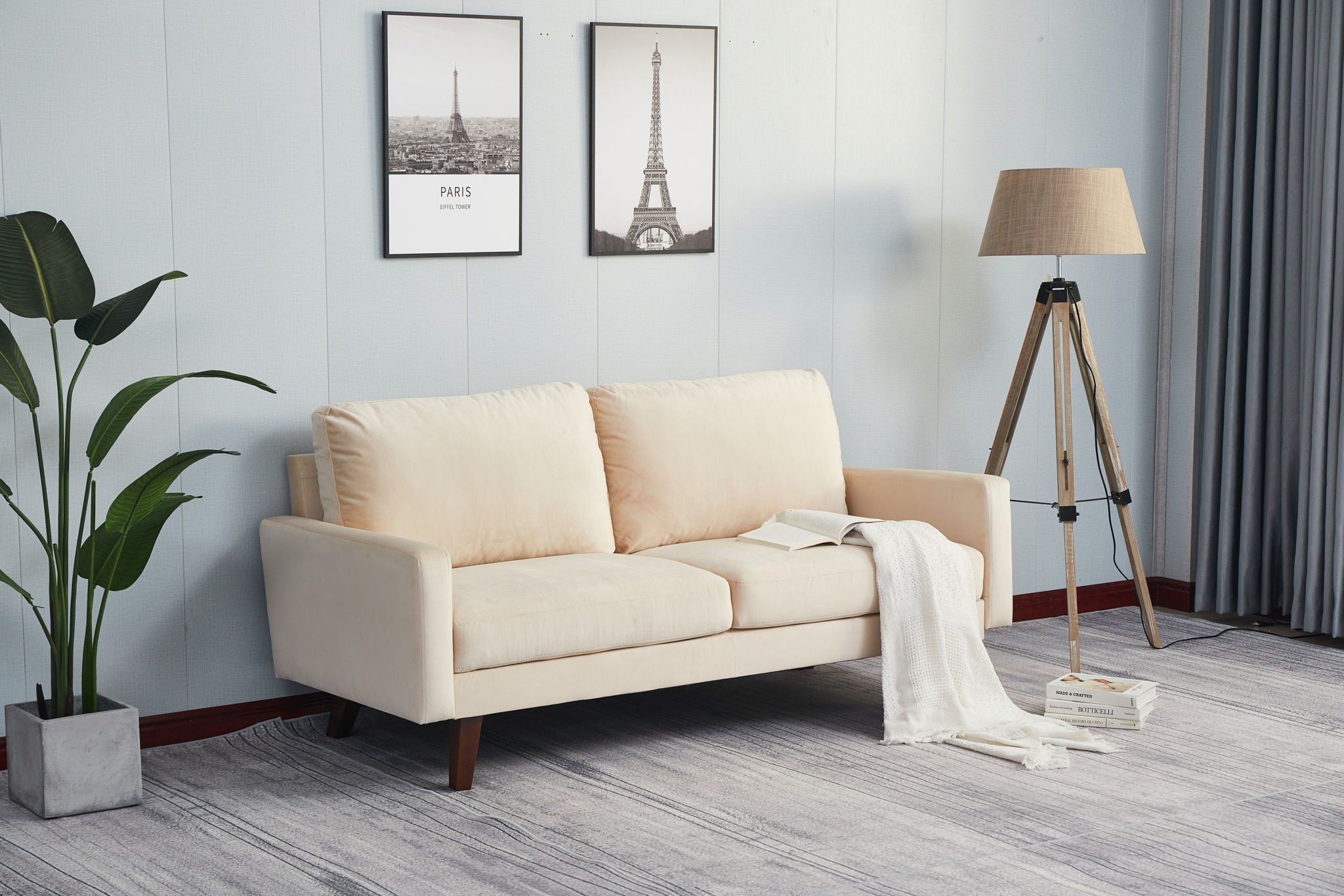 Comfortable Loveseat With Durable Construction